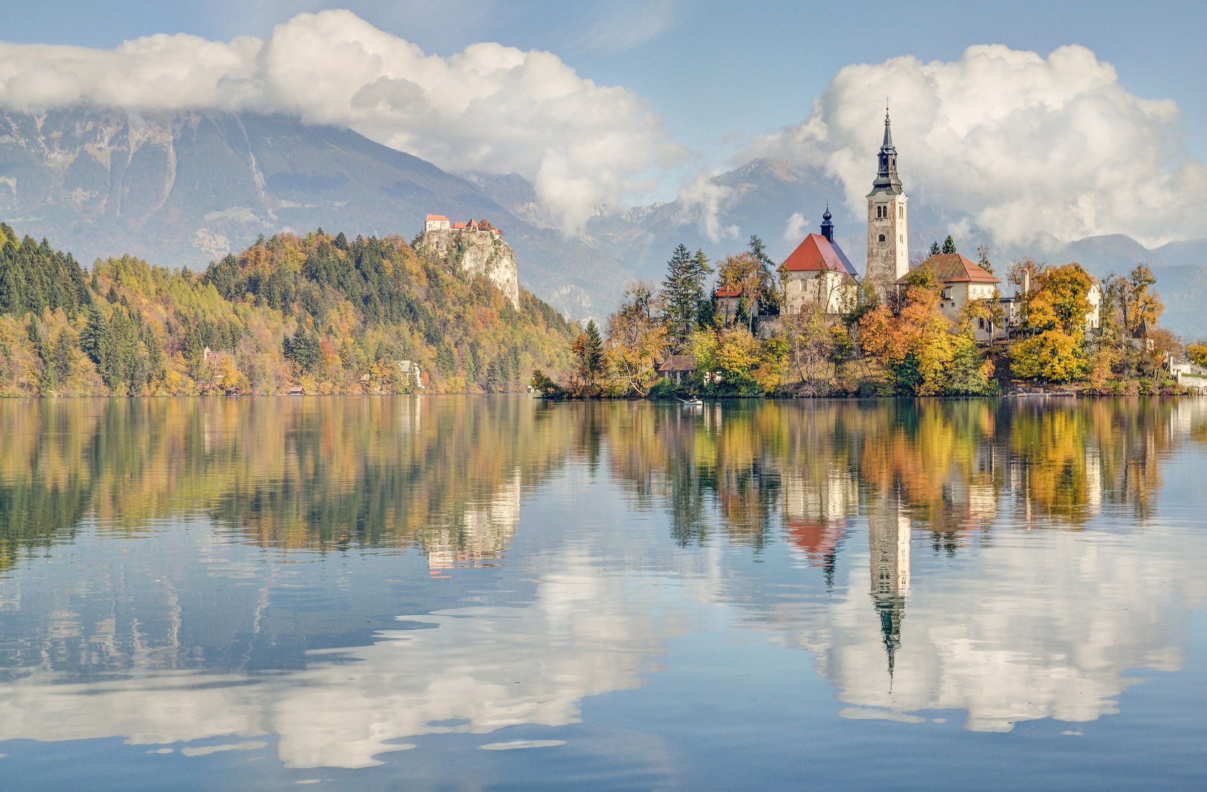 autunno al lago di Bled