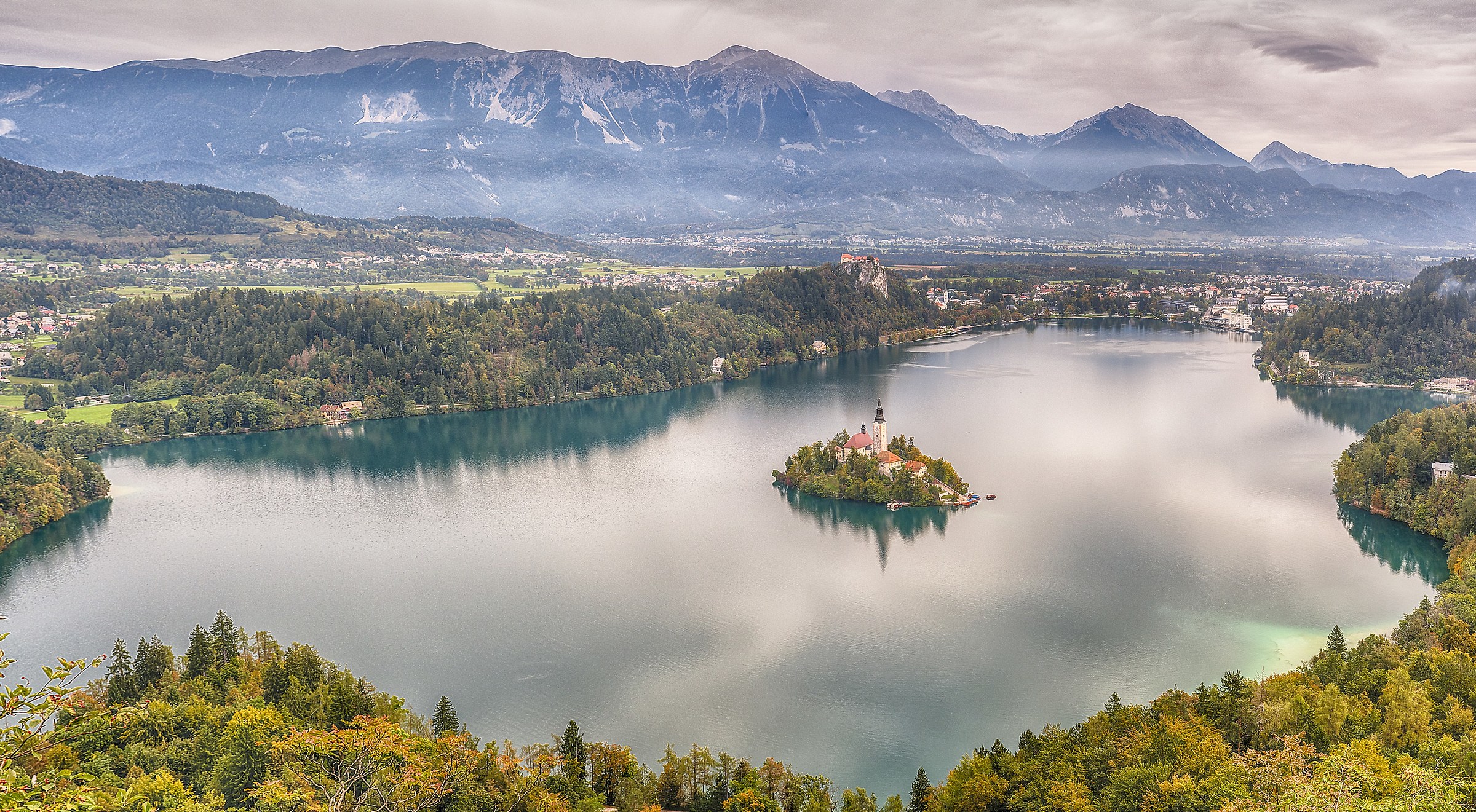 autunno al lago di Bled