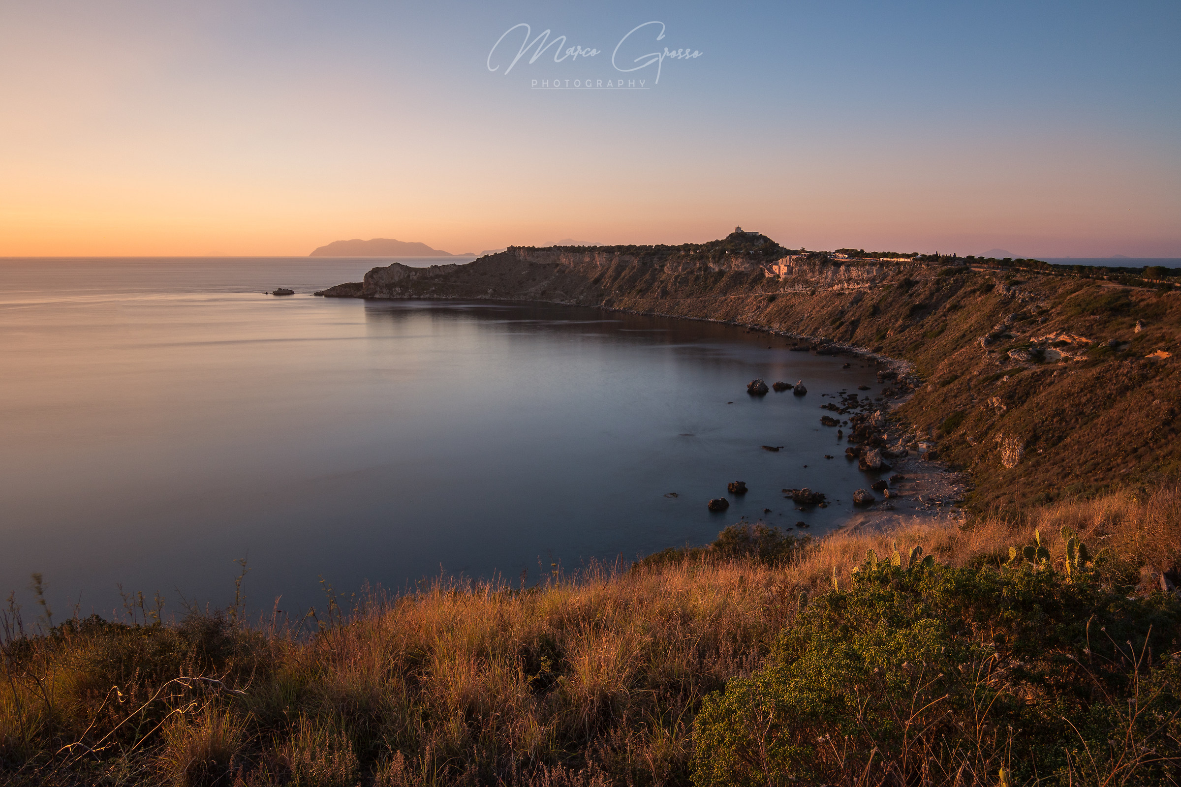 Sunset at Cape Milazzo