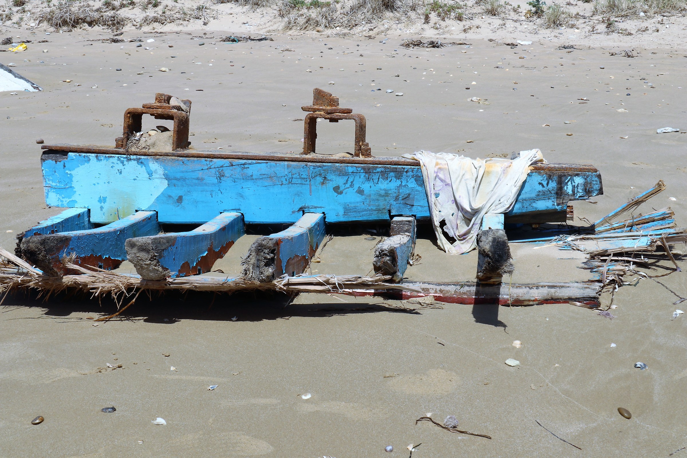 Resti di una barca