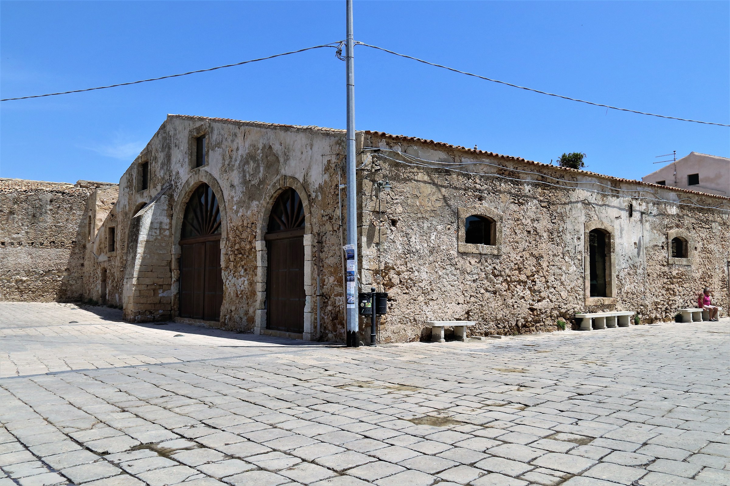 Esterno deposito ex Tonnara di Marzamemi