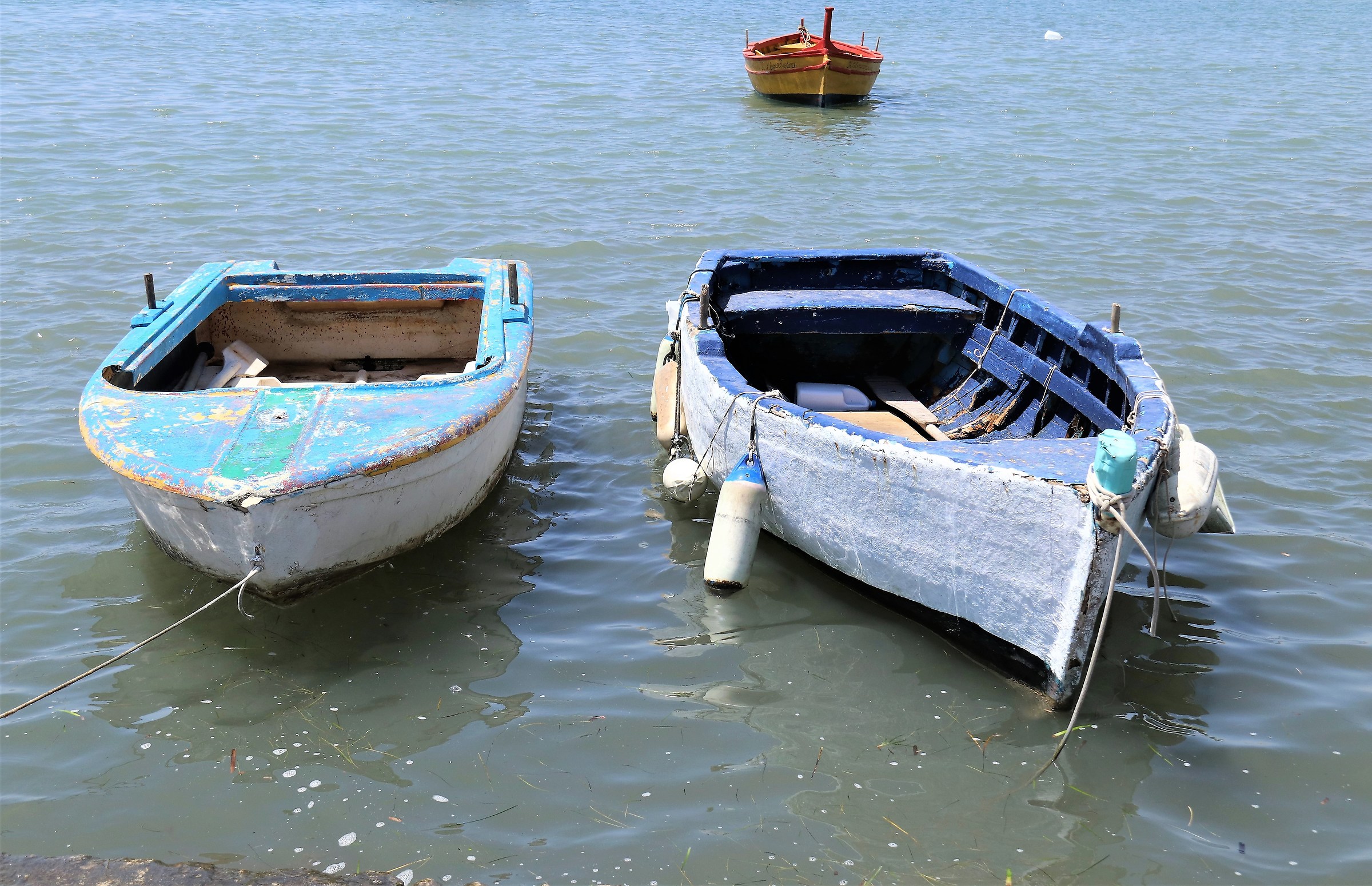 Barchette nel porticciolo di marzamemi