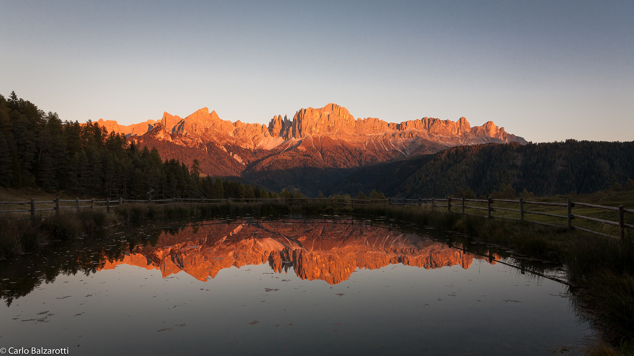 Rosengarten in the Mirror