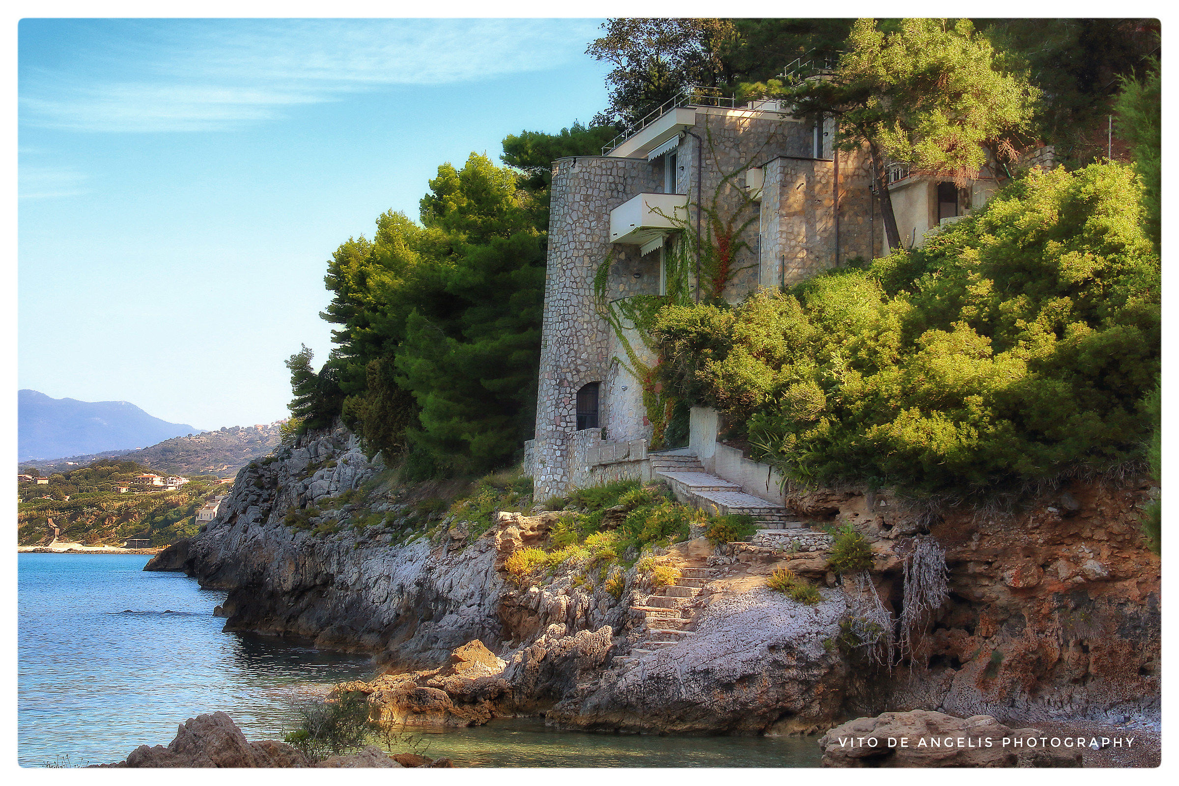 House on the cliff
