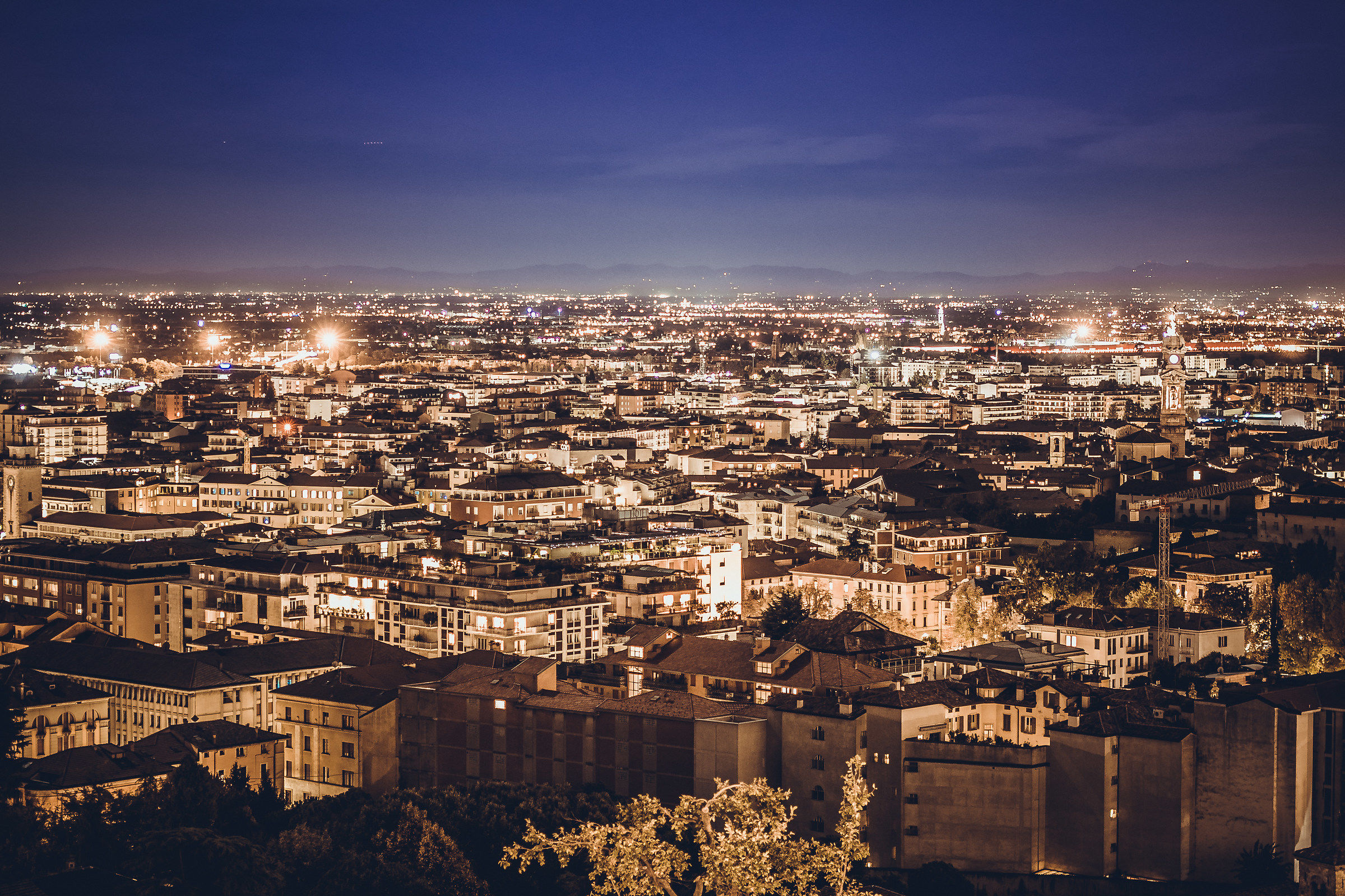 View from Bergamo Alta