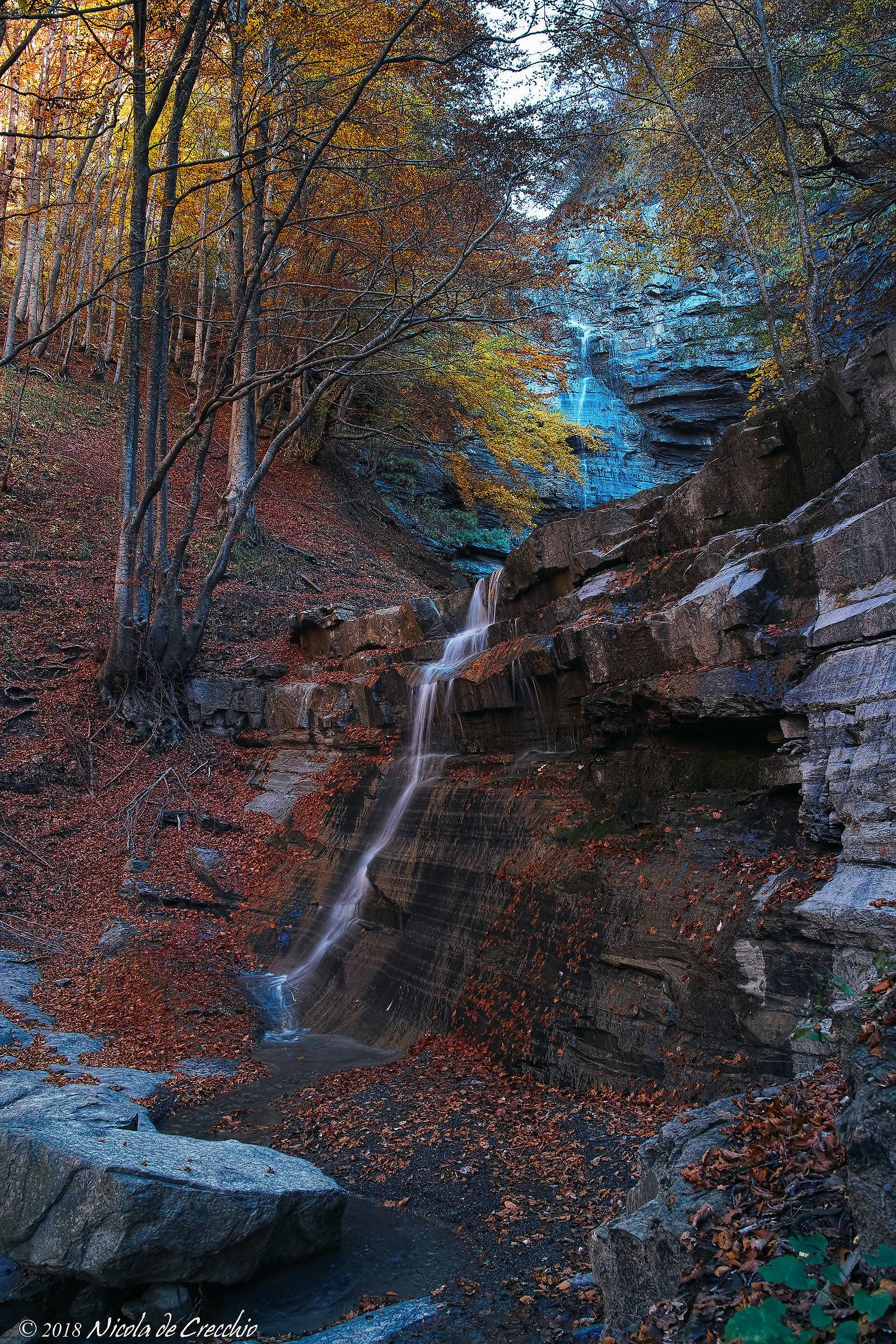 Lavacchiello d'autunno quasi a secco