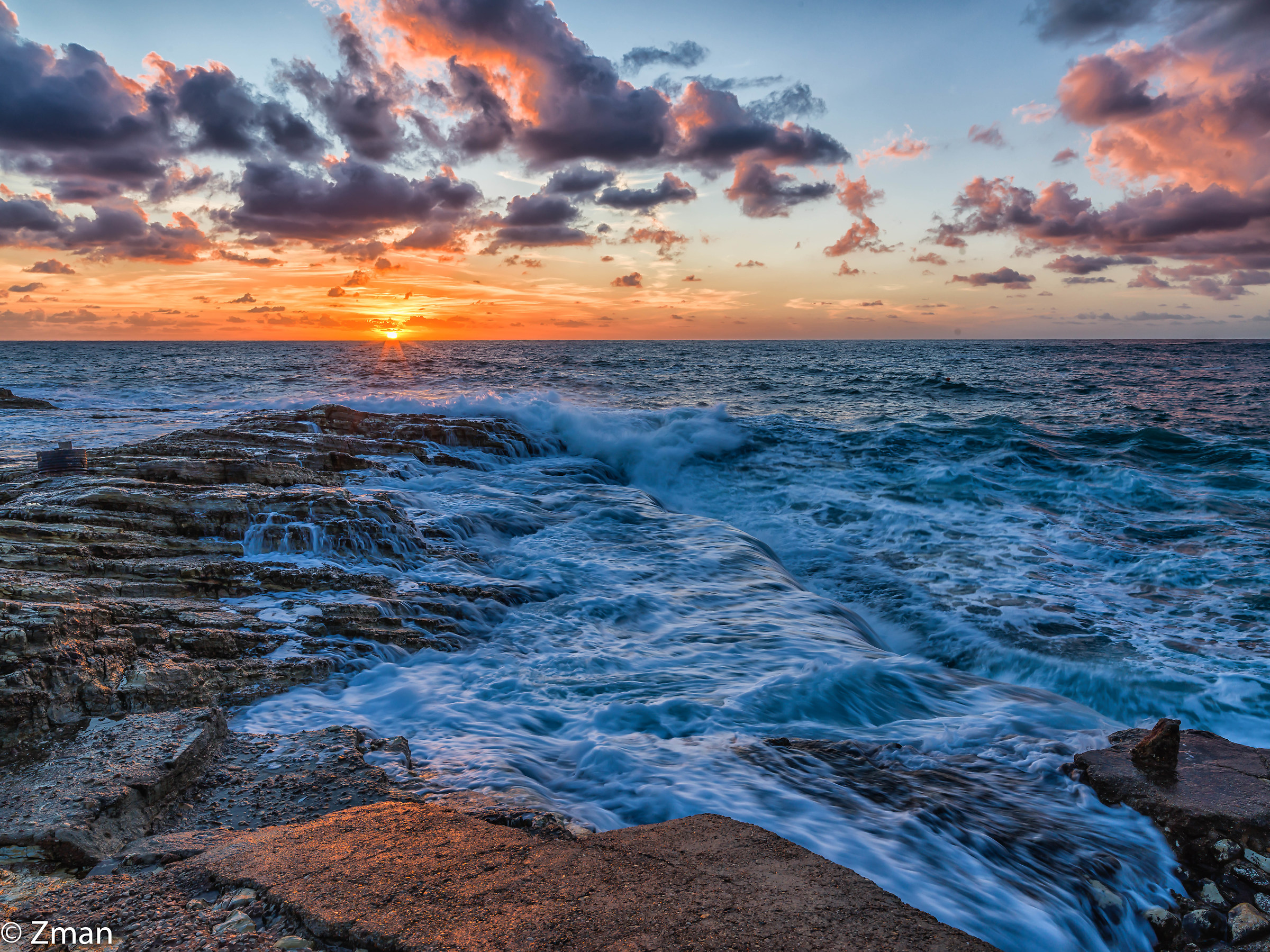 Tramonto alle rocce di al Raouche