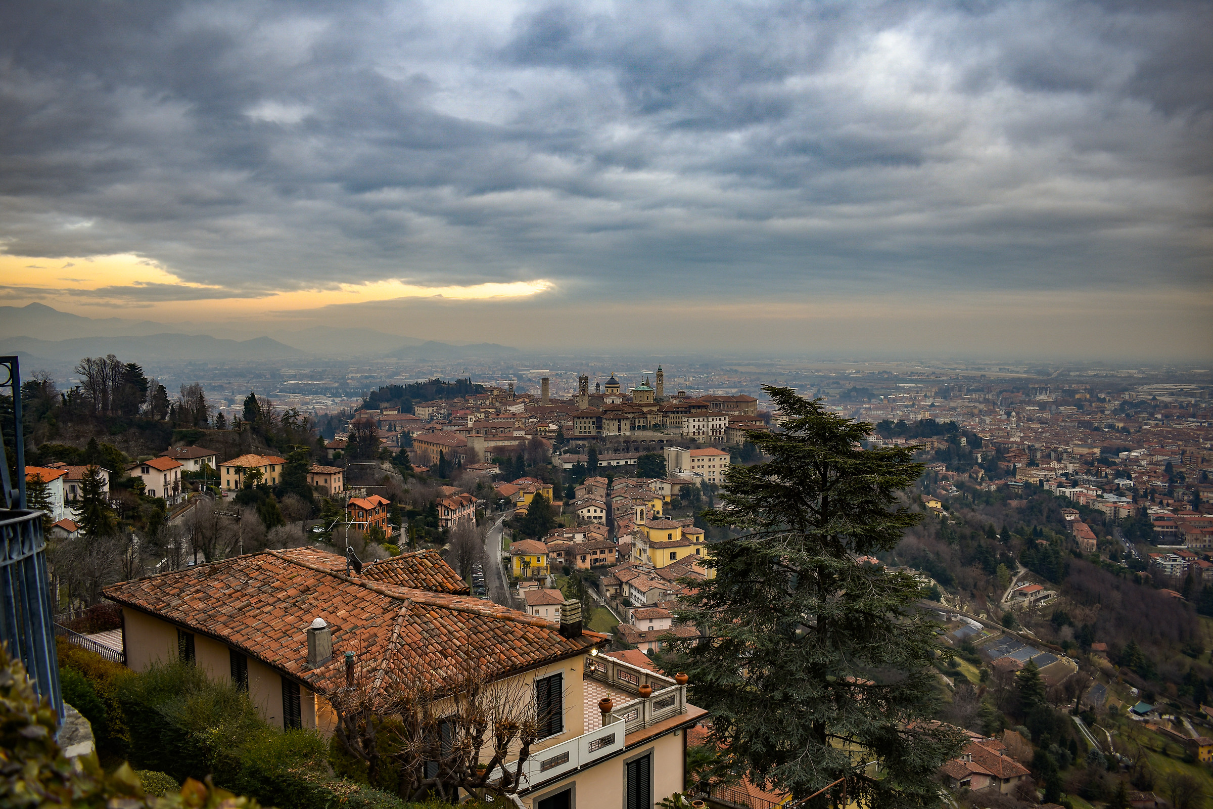 Città Alta dall'alto!