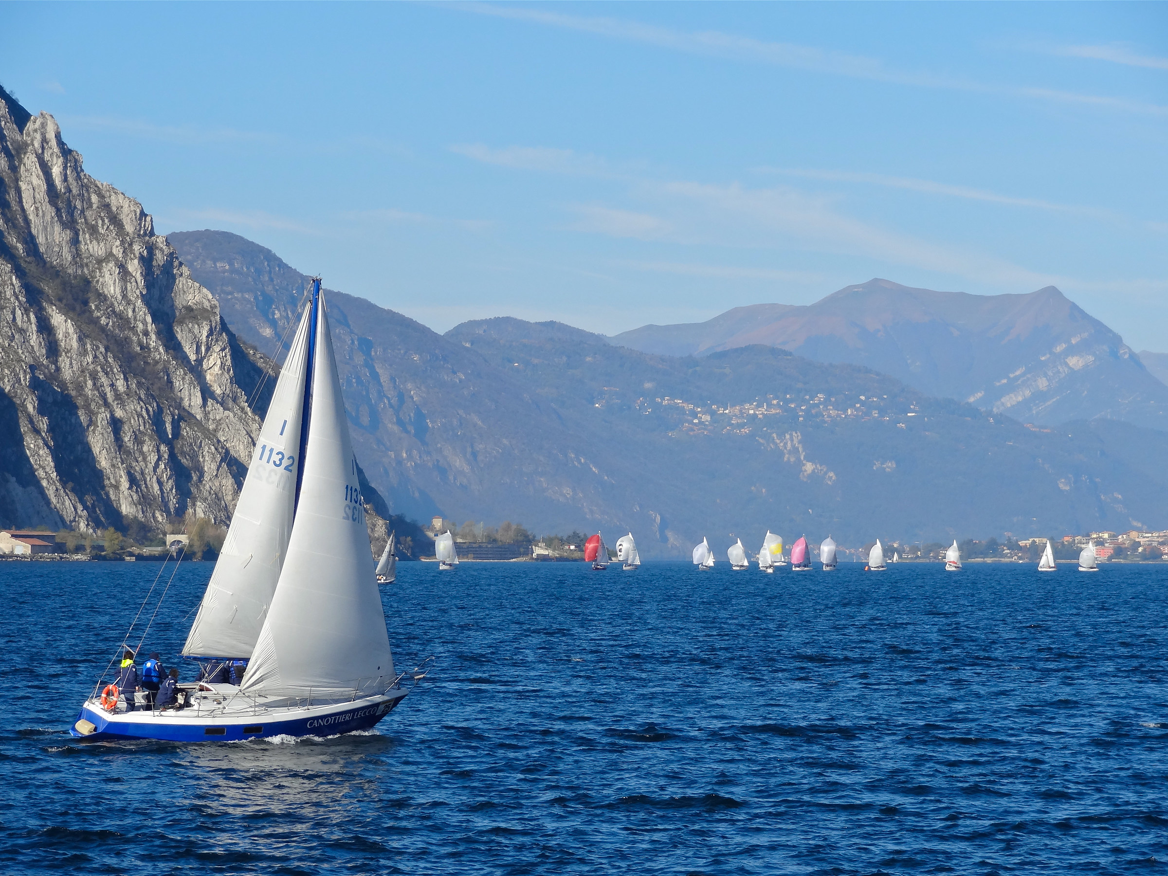 Lake Lecco, Regatta of November 1