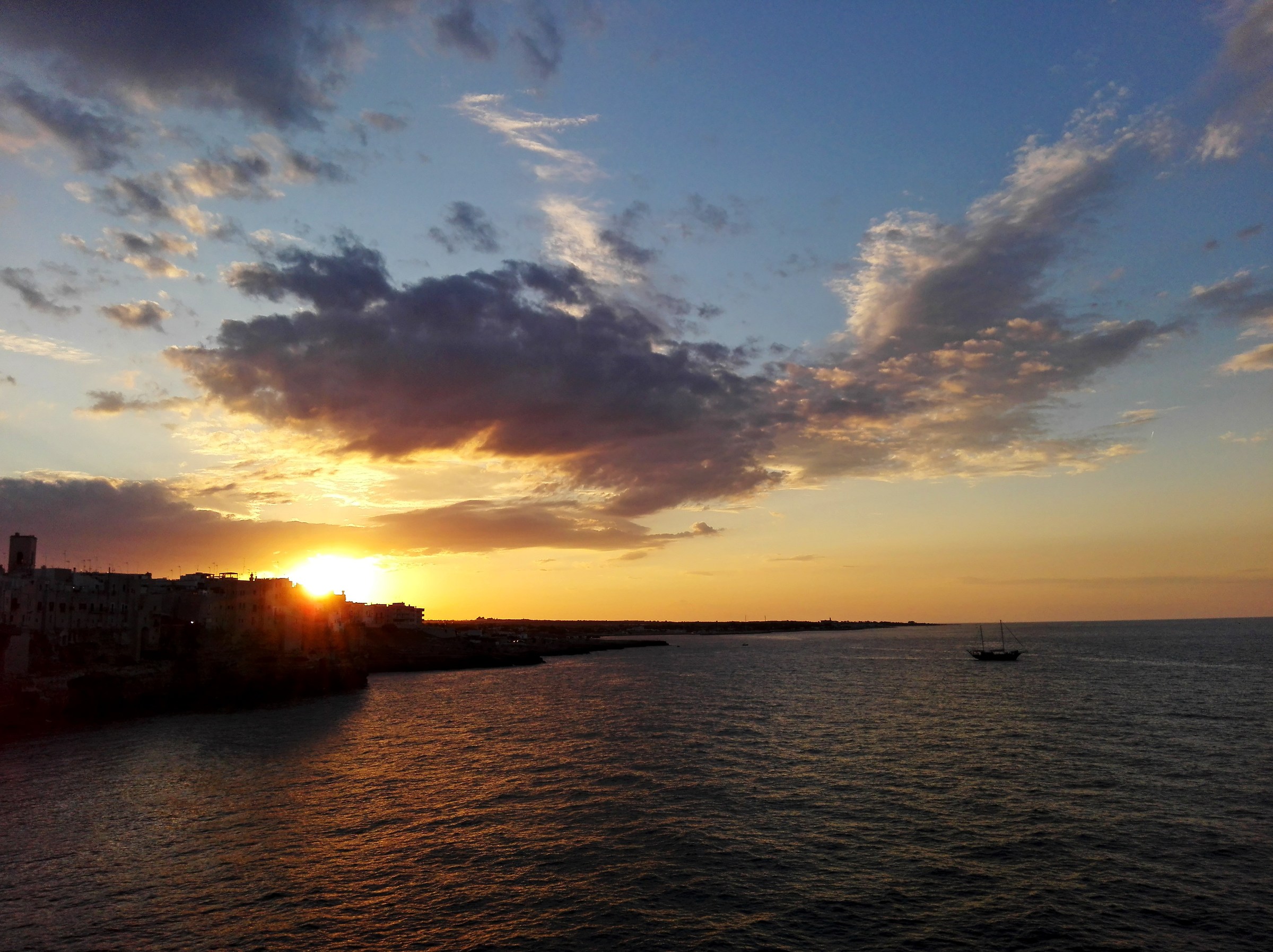 Polignano and its sea