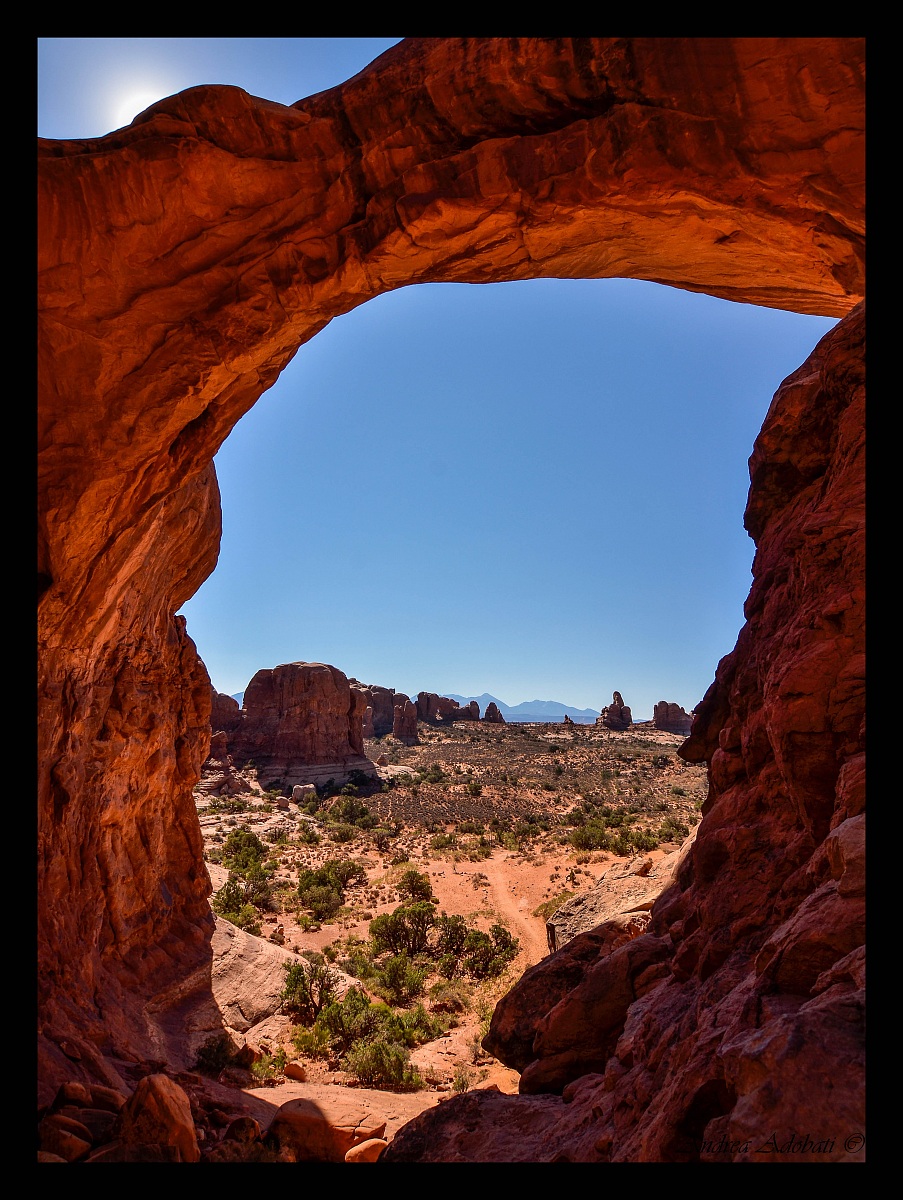The window on the desert