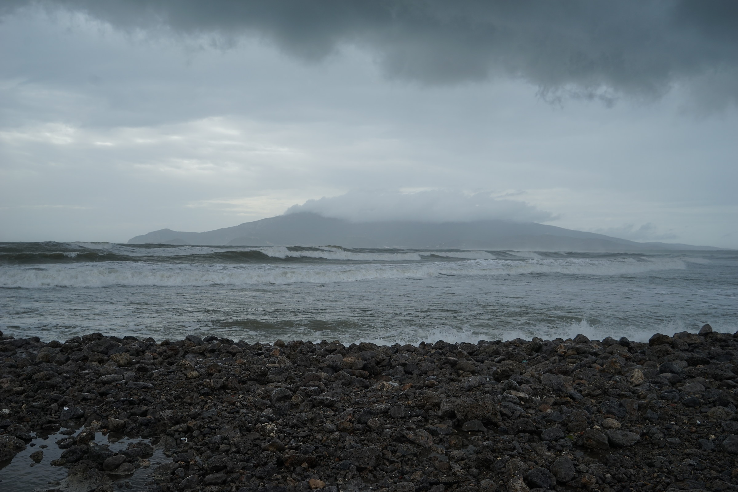 Mareggiata alla Feniglia 28-10-18
