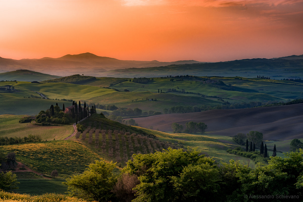 Sunrise at Belvedere...