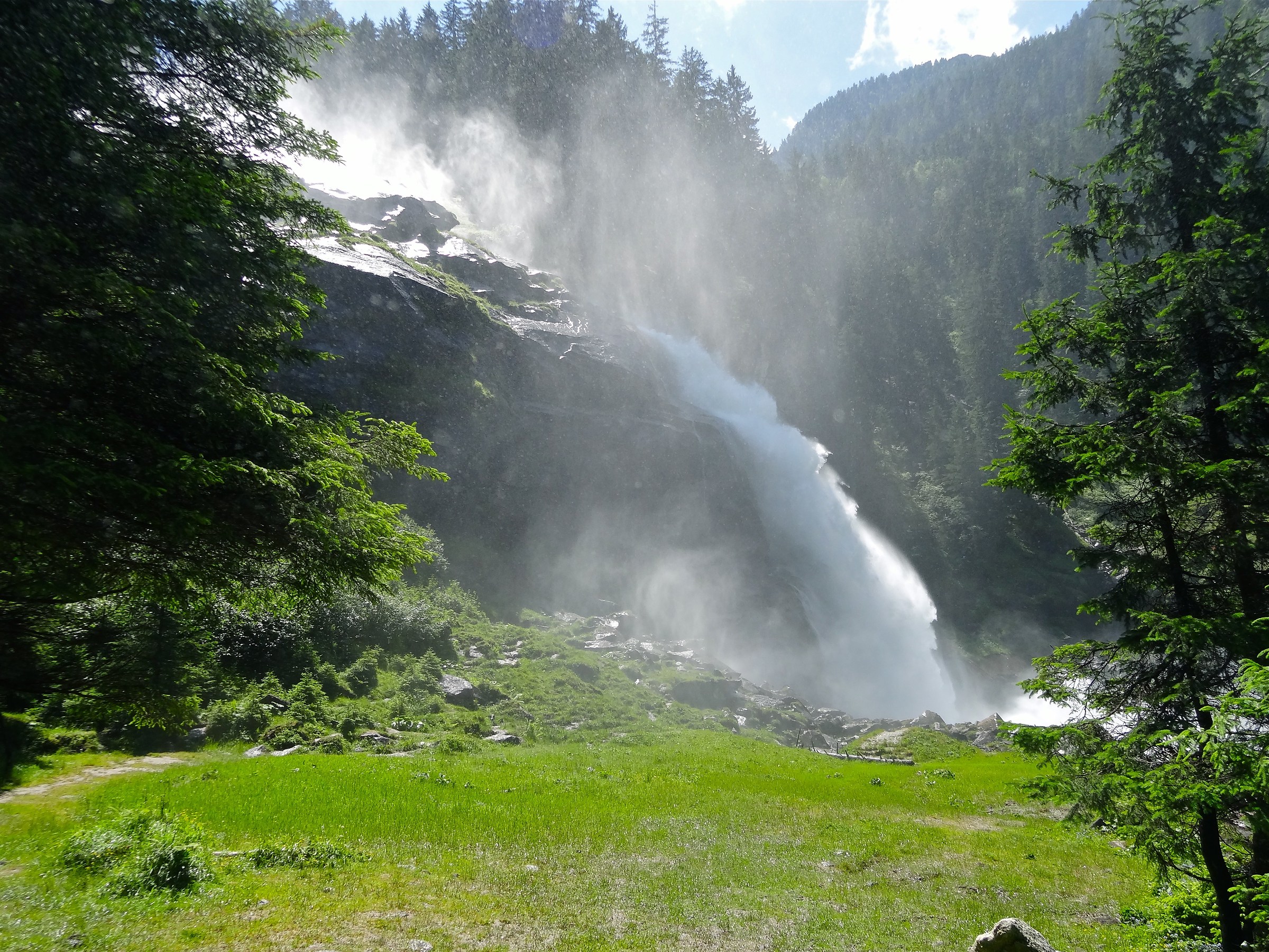 KRIMML Waterfalls-Austria, a water bomb