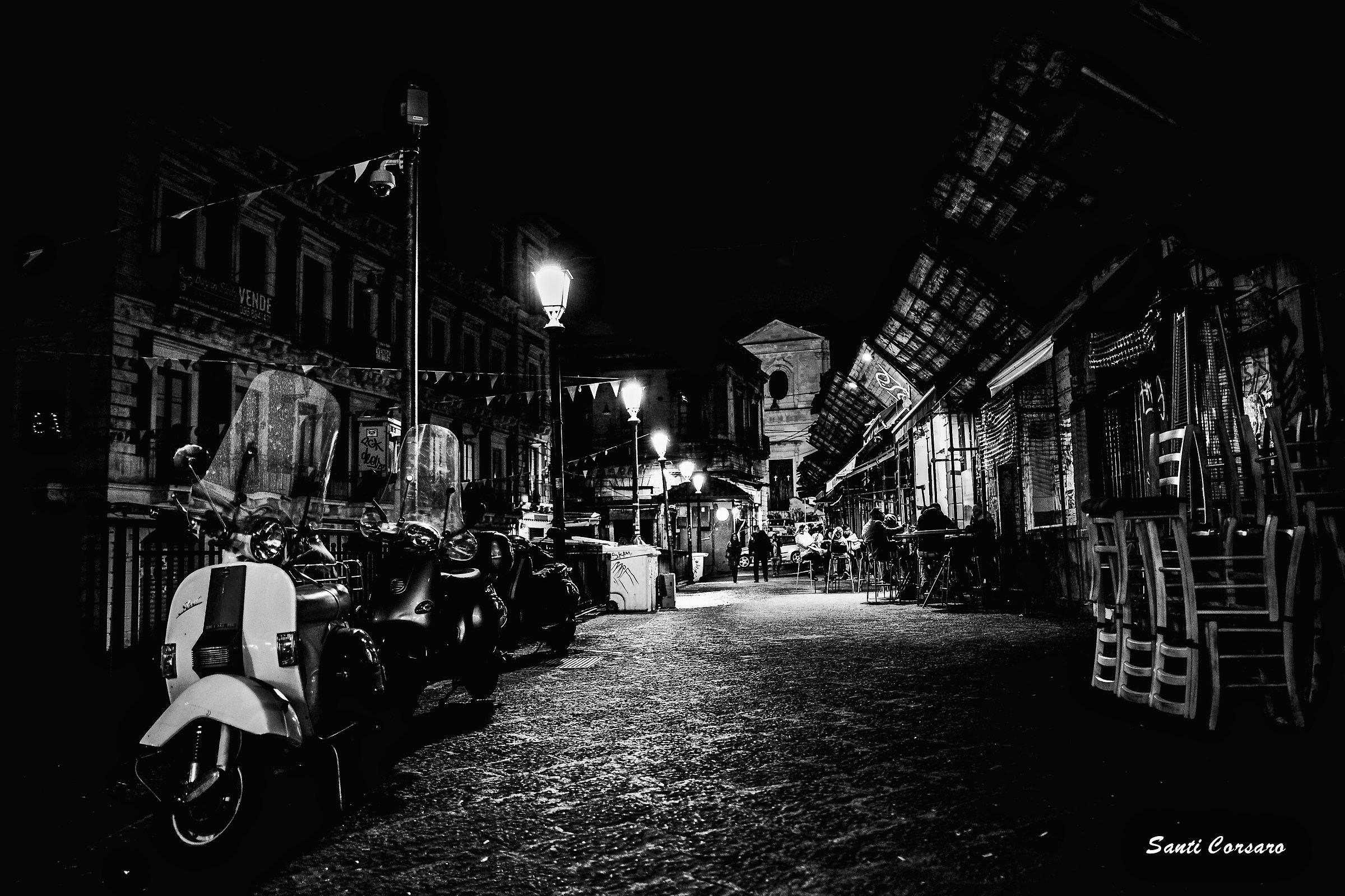 Notturna in pescheria. CT