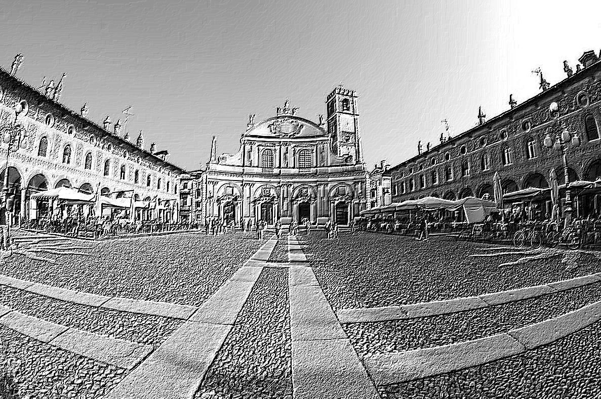 Piazza Ducale-Elaboration