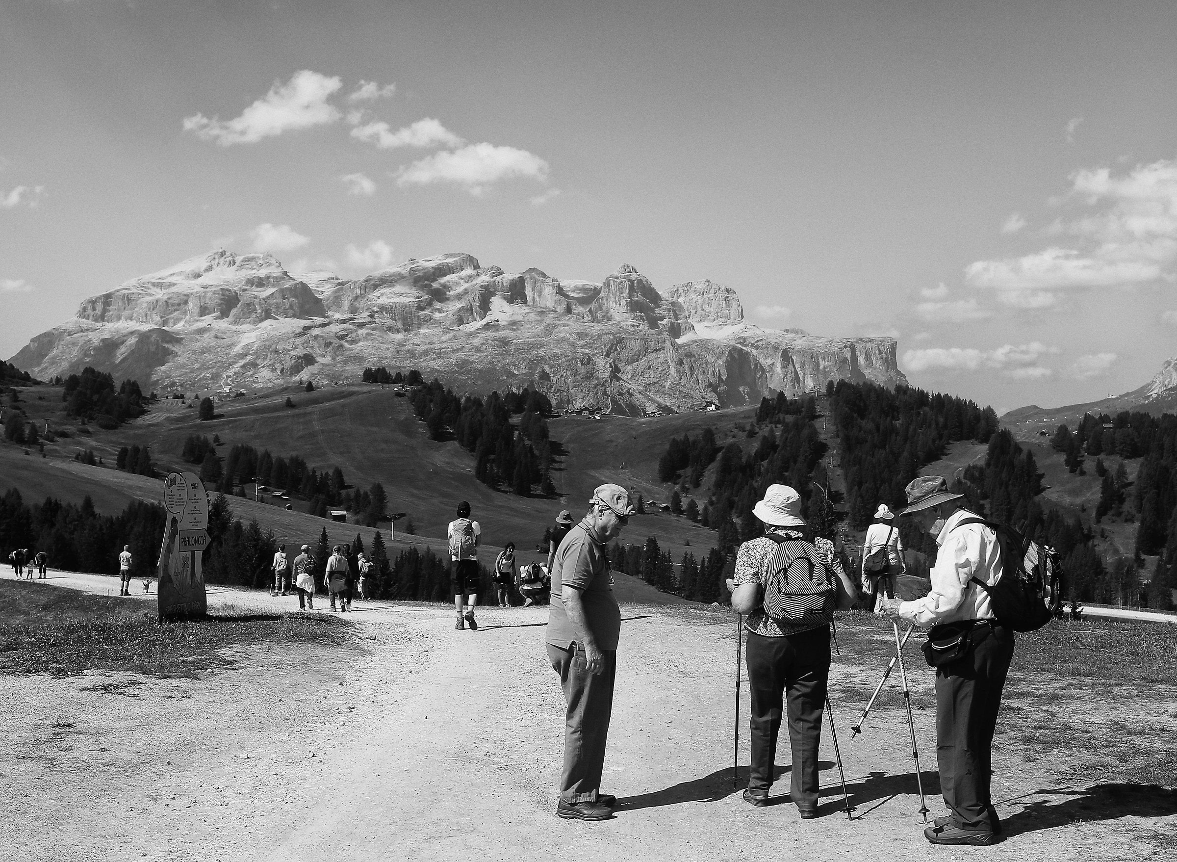 In view of the Sella-Val Badia