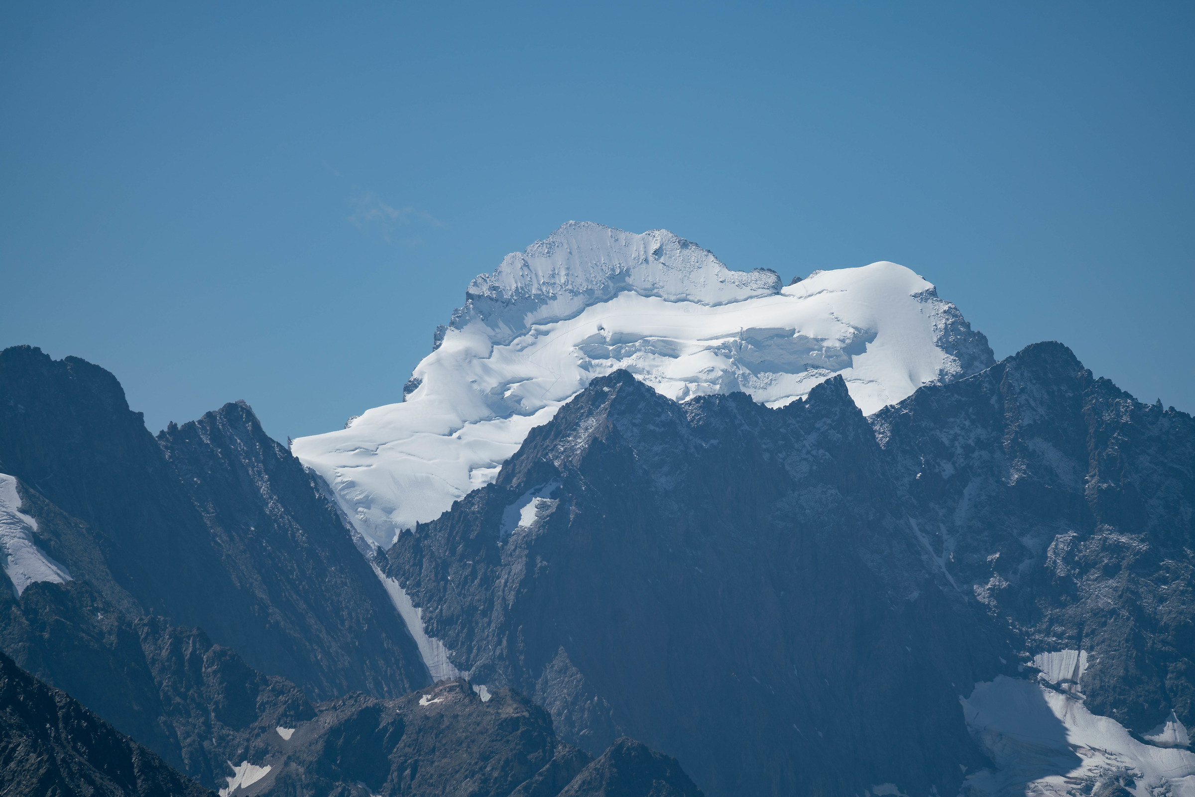 From the Galibier-Barre des ecrins 4102