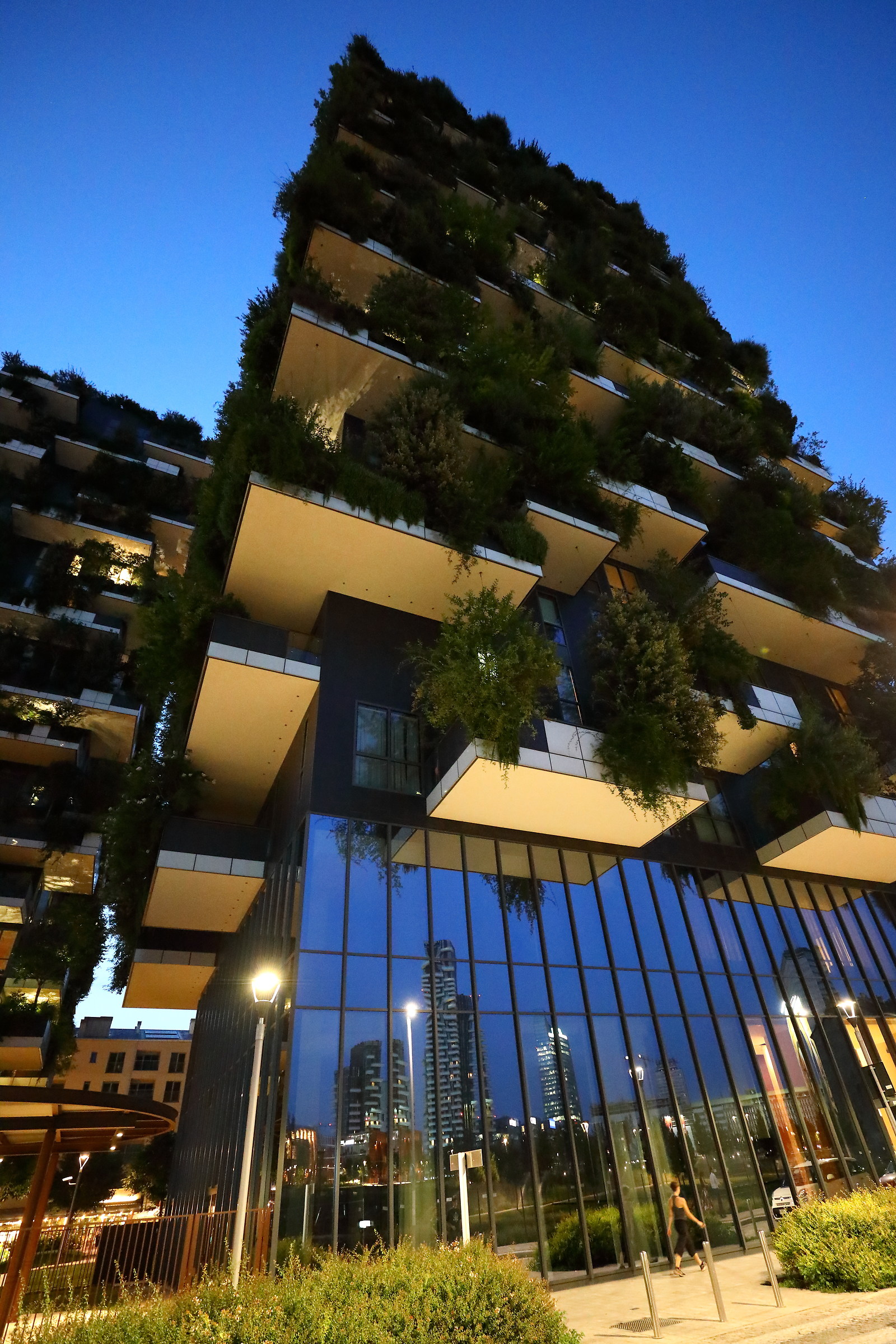 Specchio della città moderna