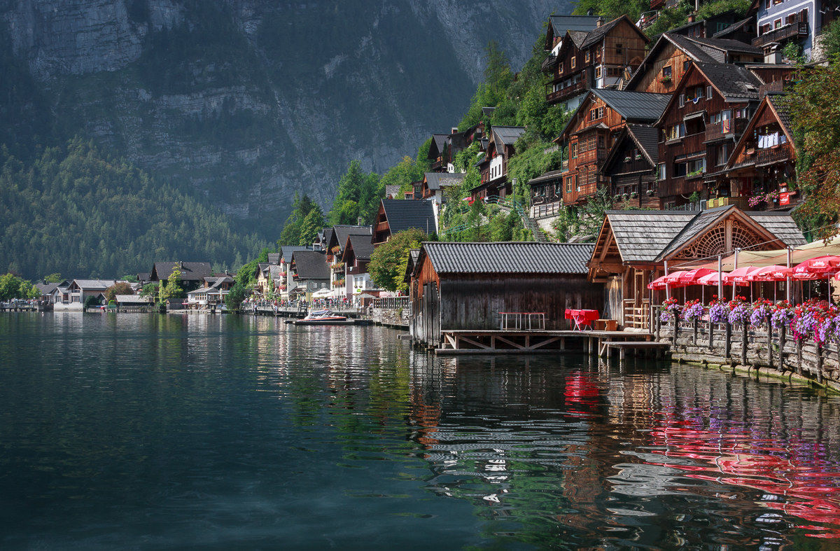 On Lake Hallstatt...