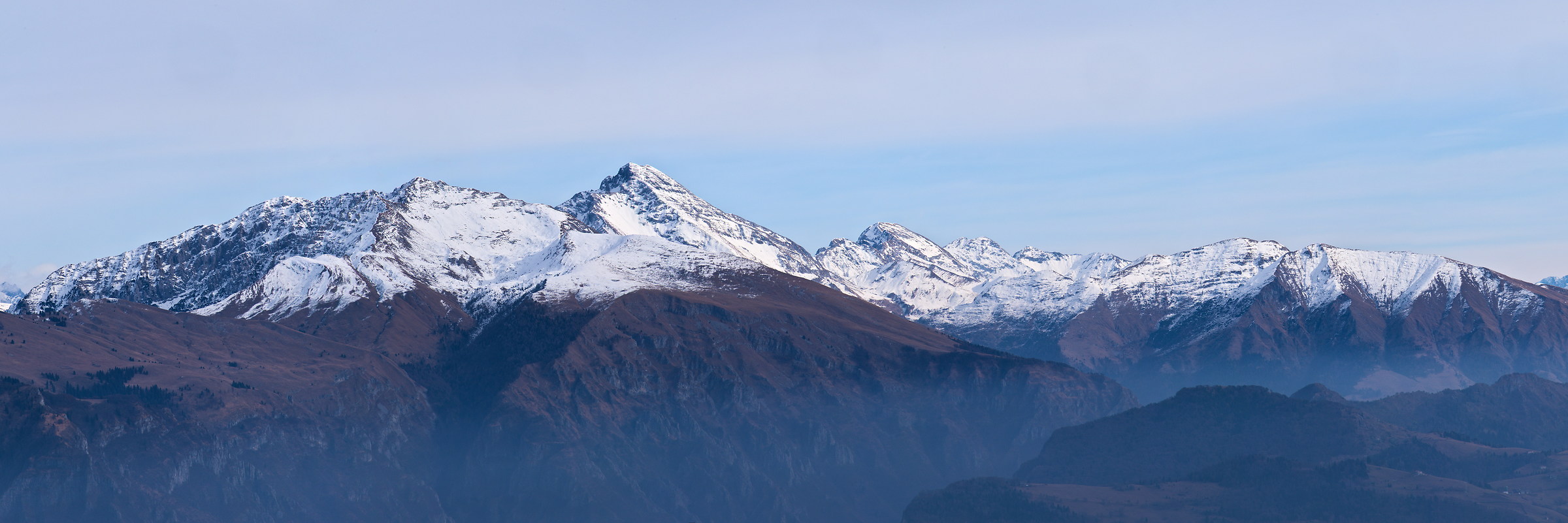 Panorama delle Orobie