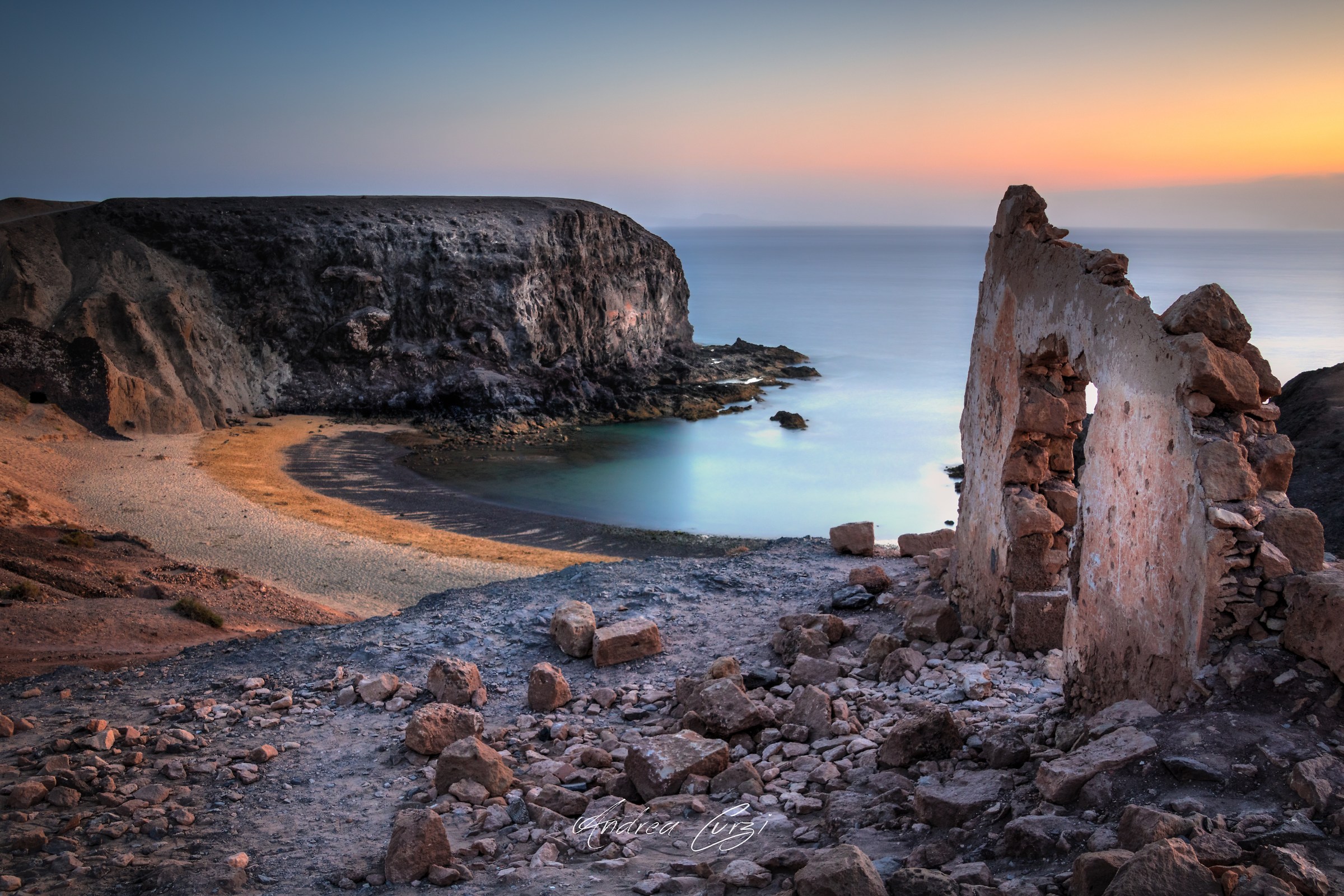 Sunset at the beach Papagayo