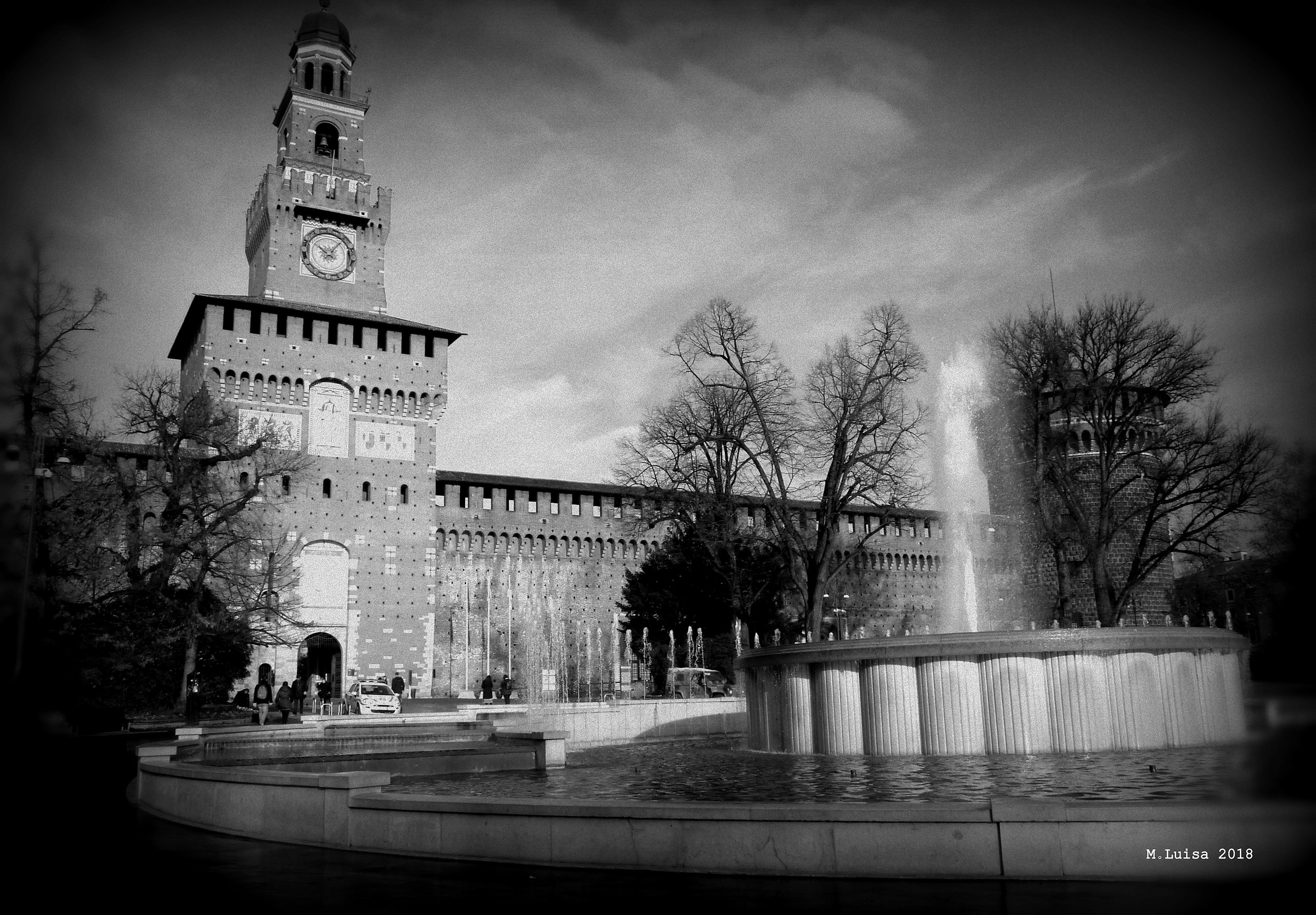 ingresso principale Castello Sforzesco