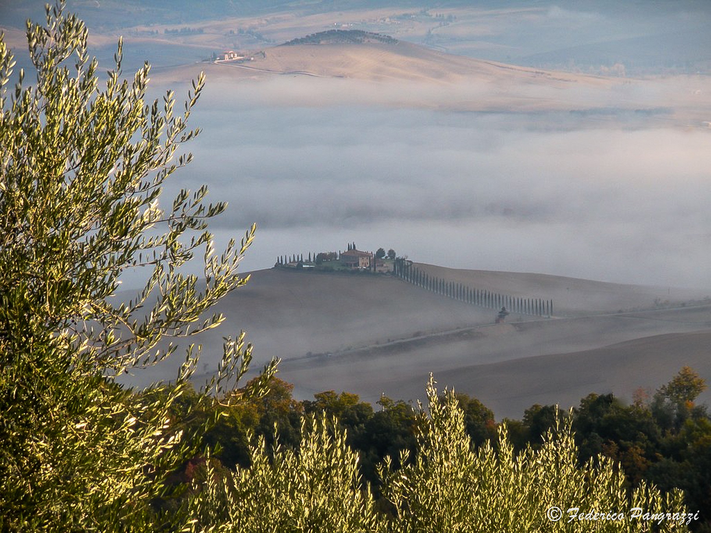 Novembre in Val d'Orcia