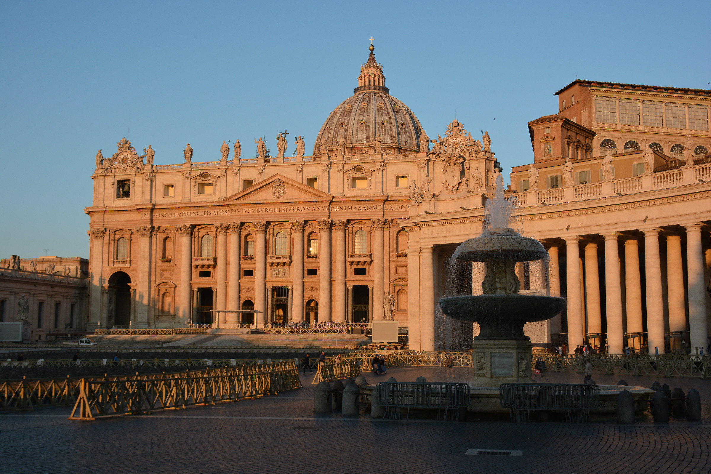 Strangely deserted or almost