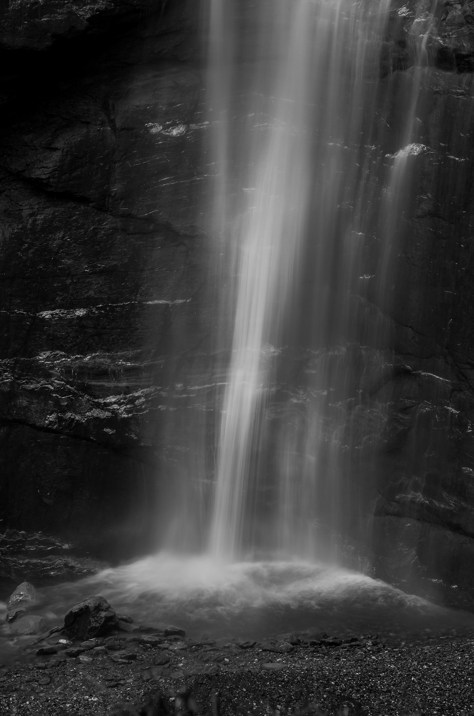 Waterfall in Novalesa (Susa valley)