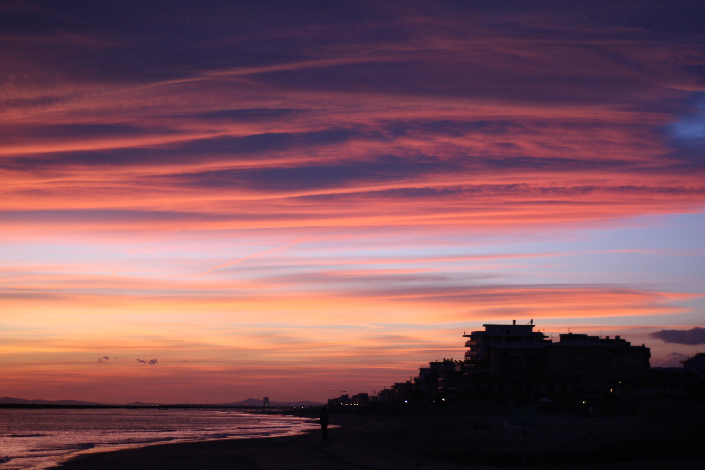 colori dell'alba a bellaria