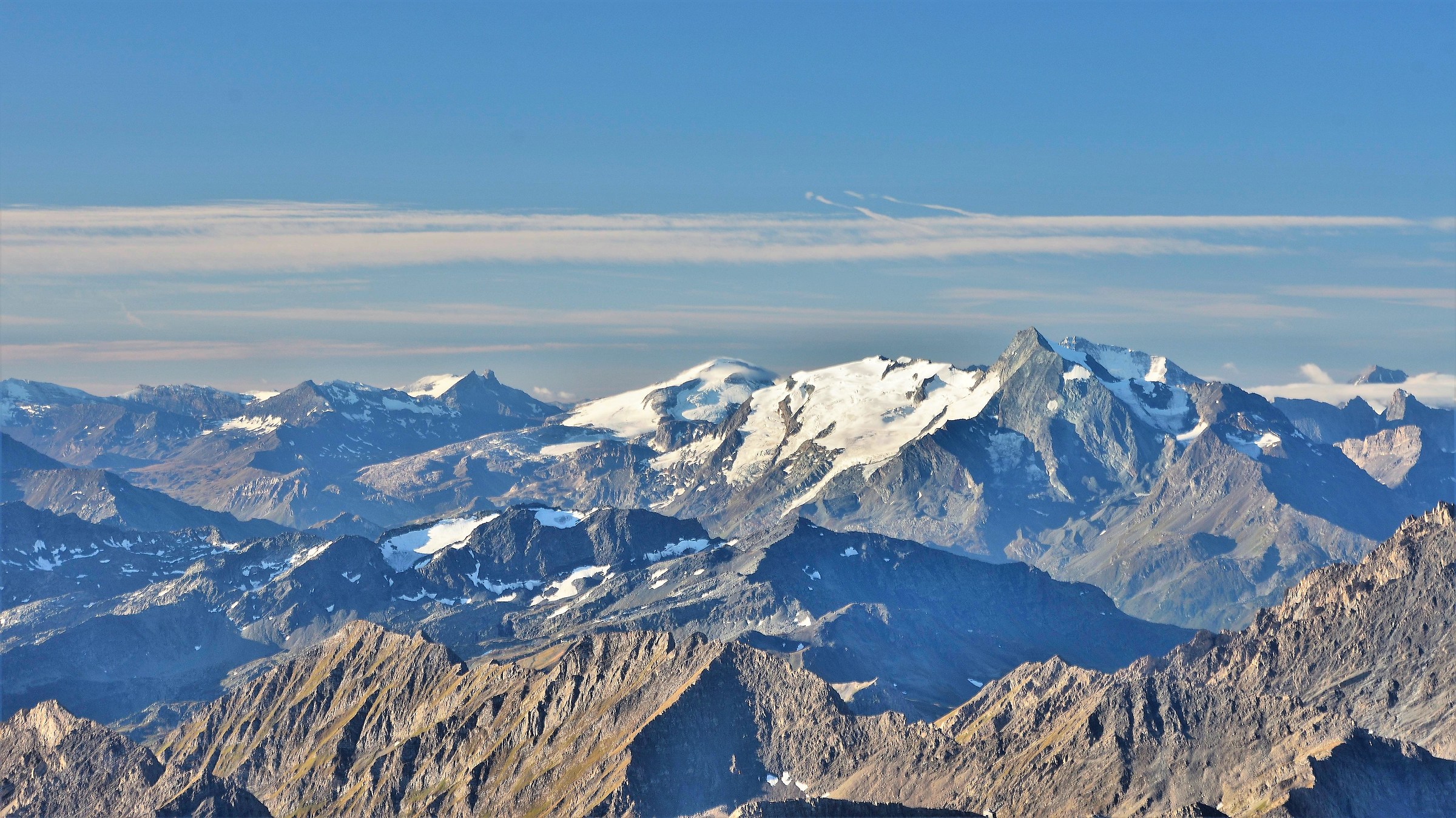 Large sassiere, in French territory