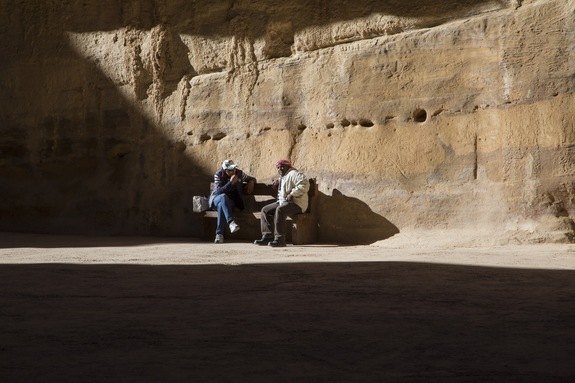 giordania  Sosta nel "Siq"