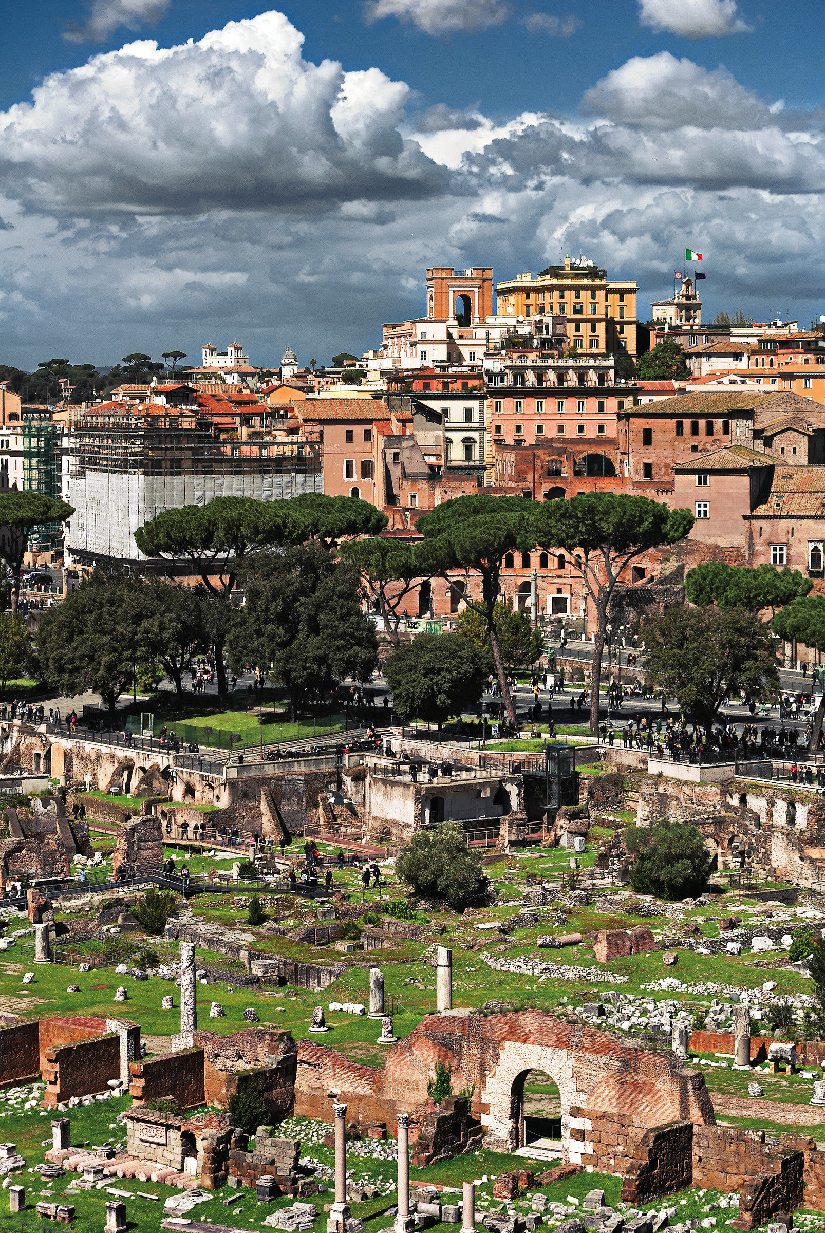 I Fori dal colle Palatino