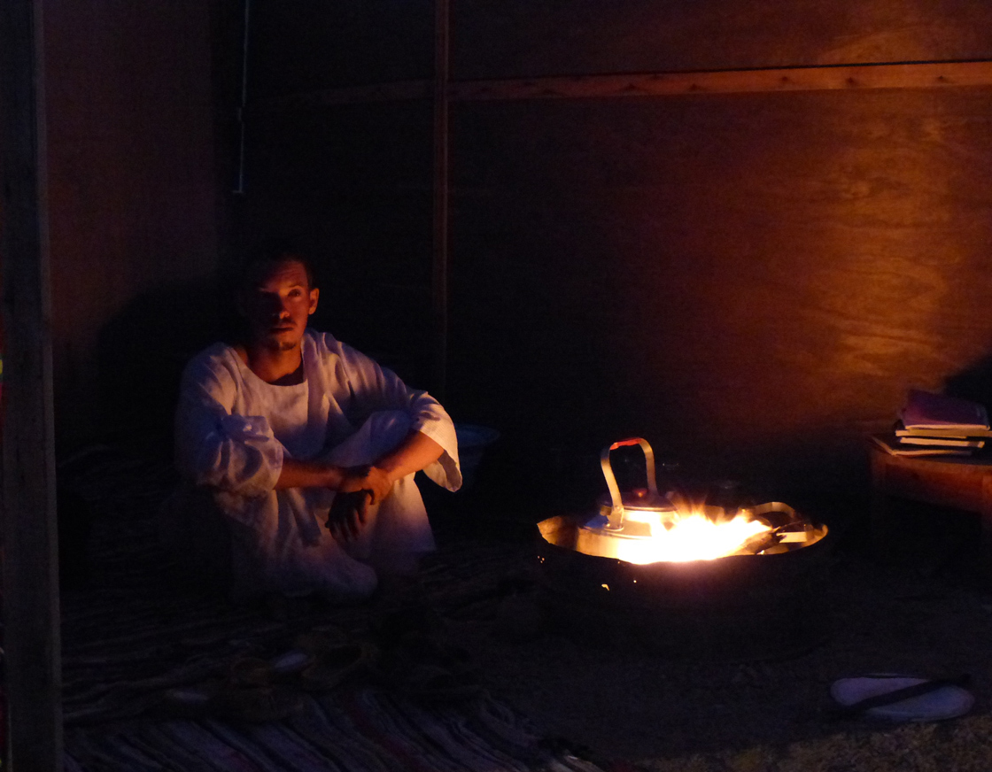 The ritual of The 'in the desert