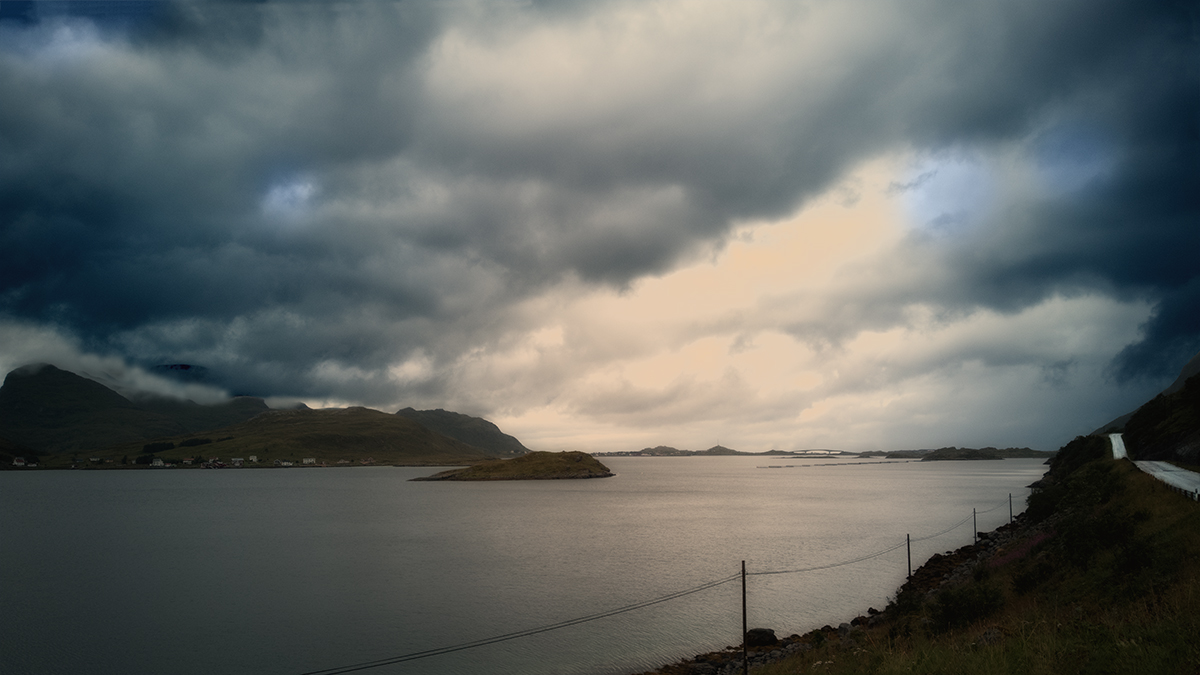 Sulla strada per Hamnoy