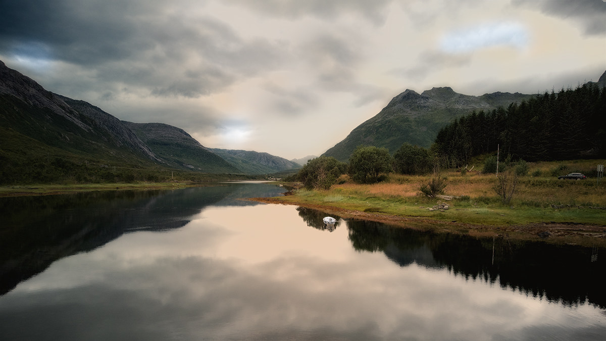 Sulla strada per Hamnoy