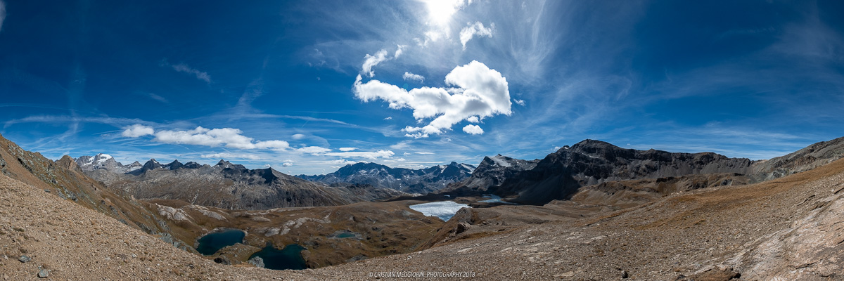 Panoramica dal Colle del Nivolet