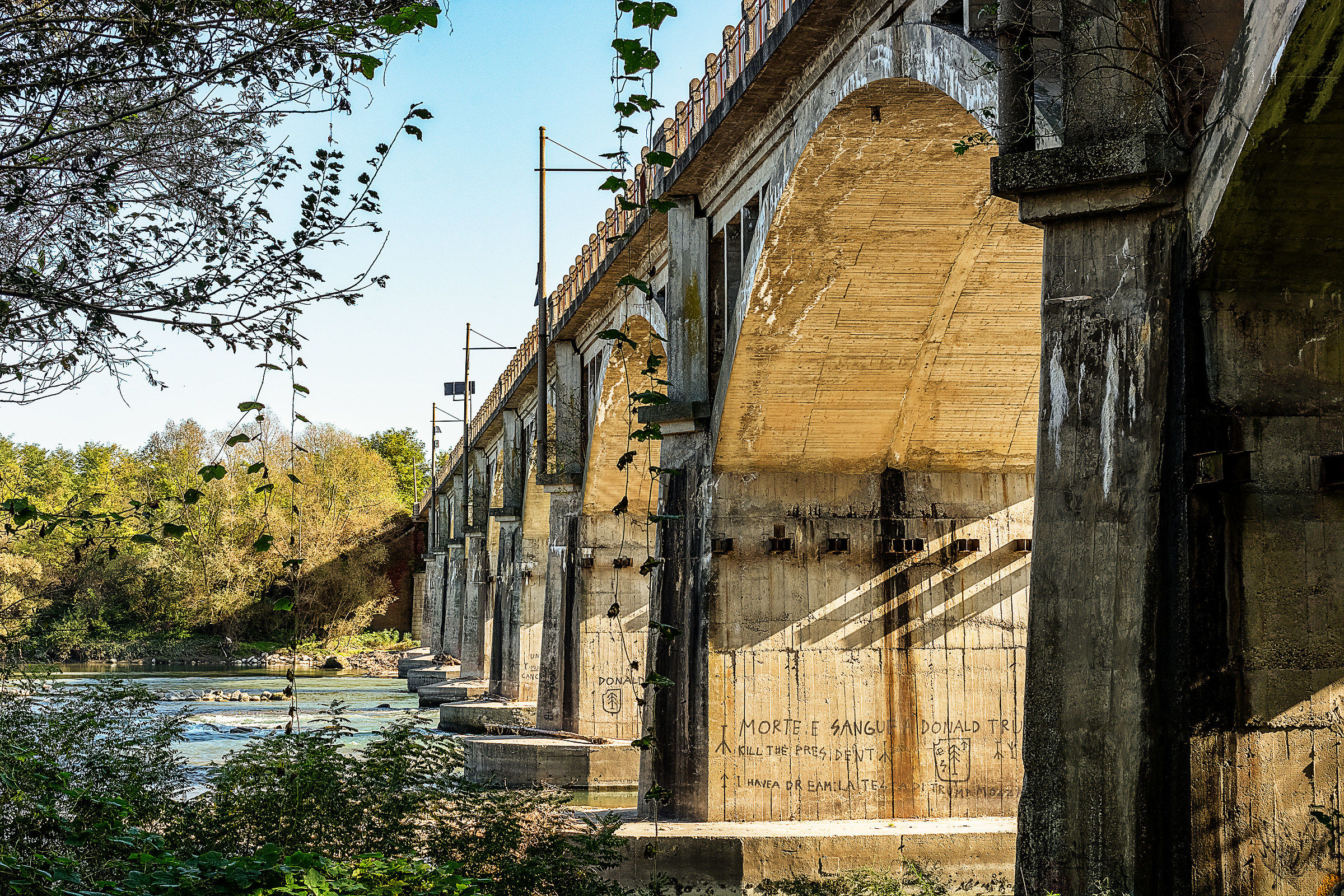 HDR 5 Scatti -Ponte sul Po