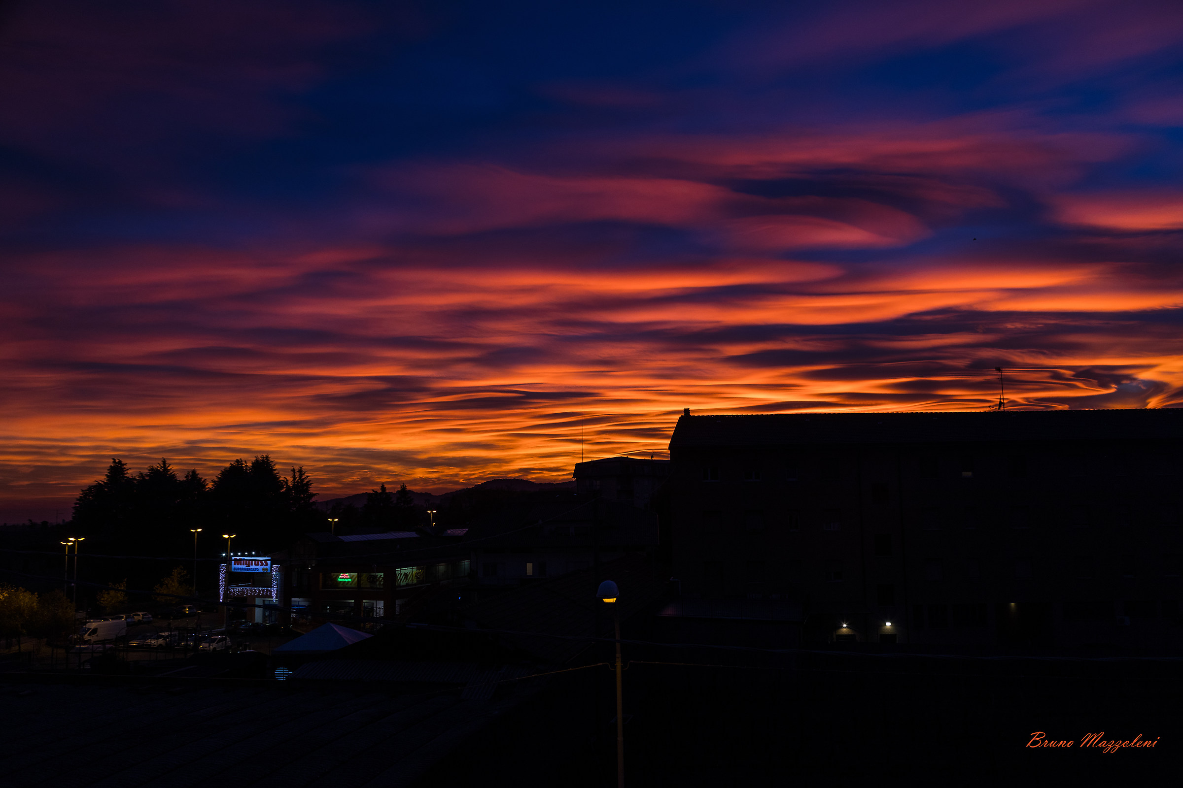 Ultimo sole ,prime luci.