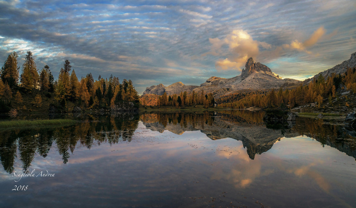 Lake Federa in Autumn