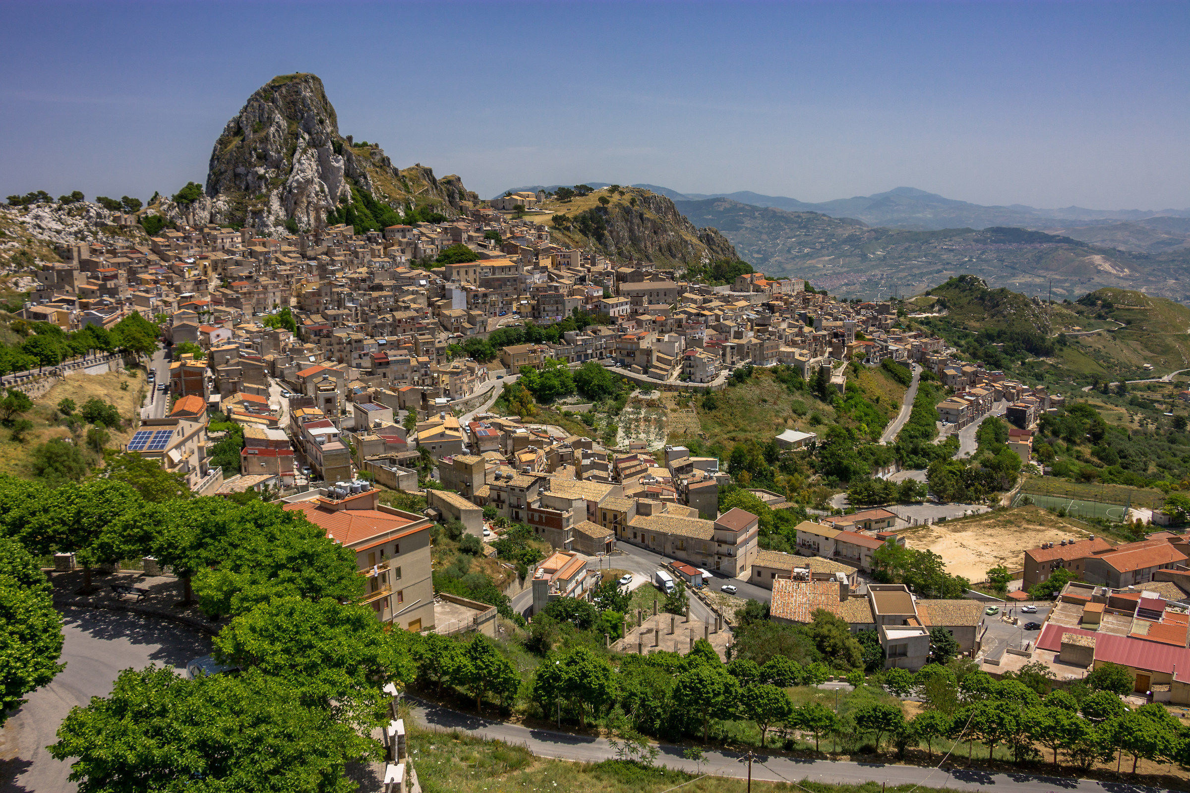 View of Caltabellotta