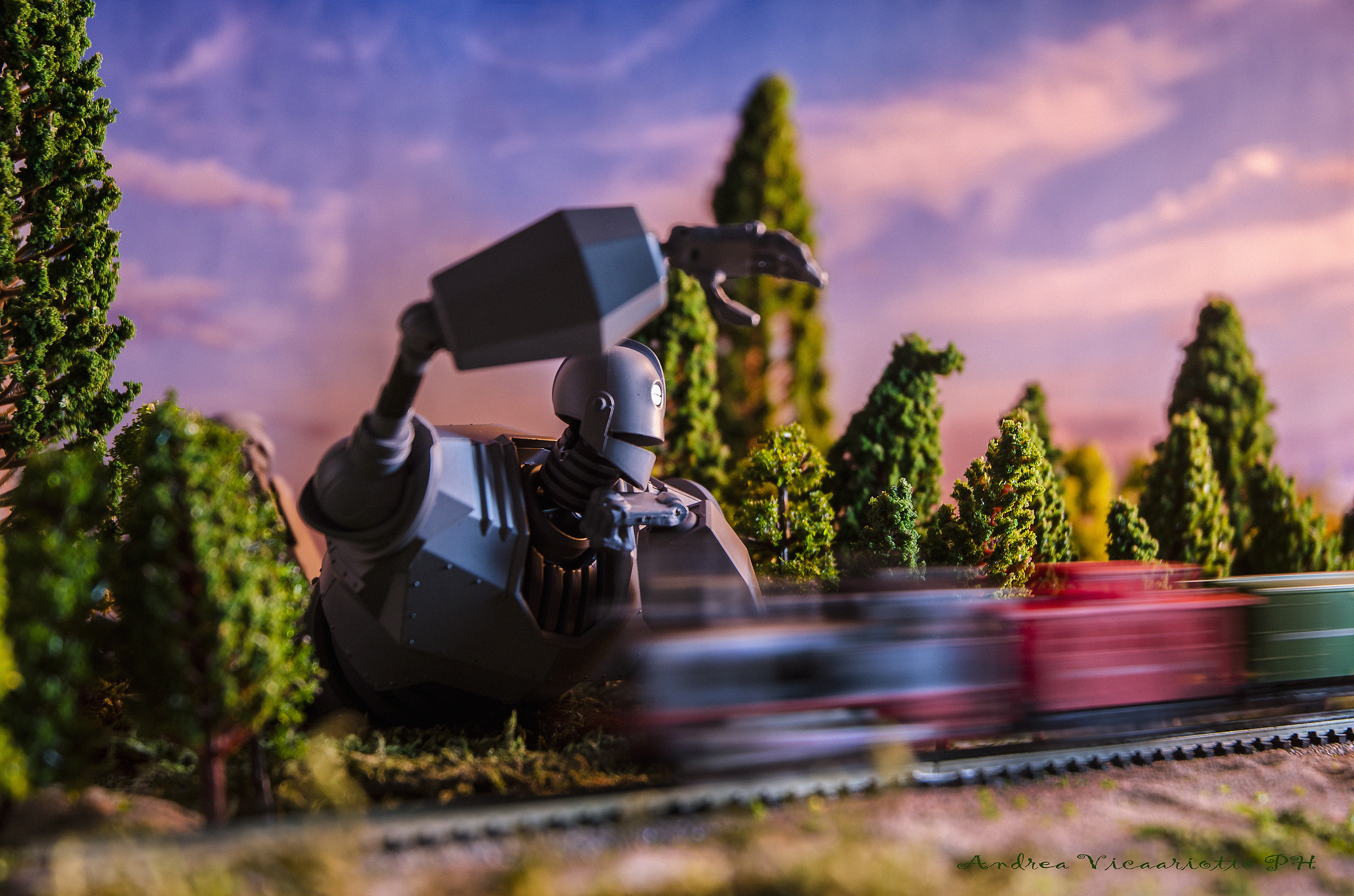 Il treno è sempre bello.