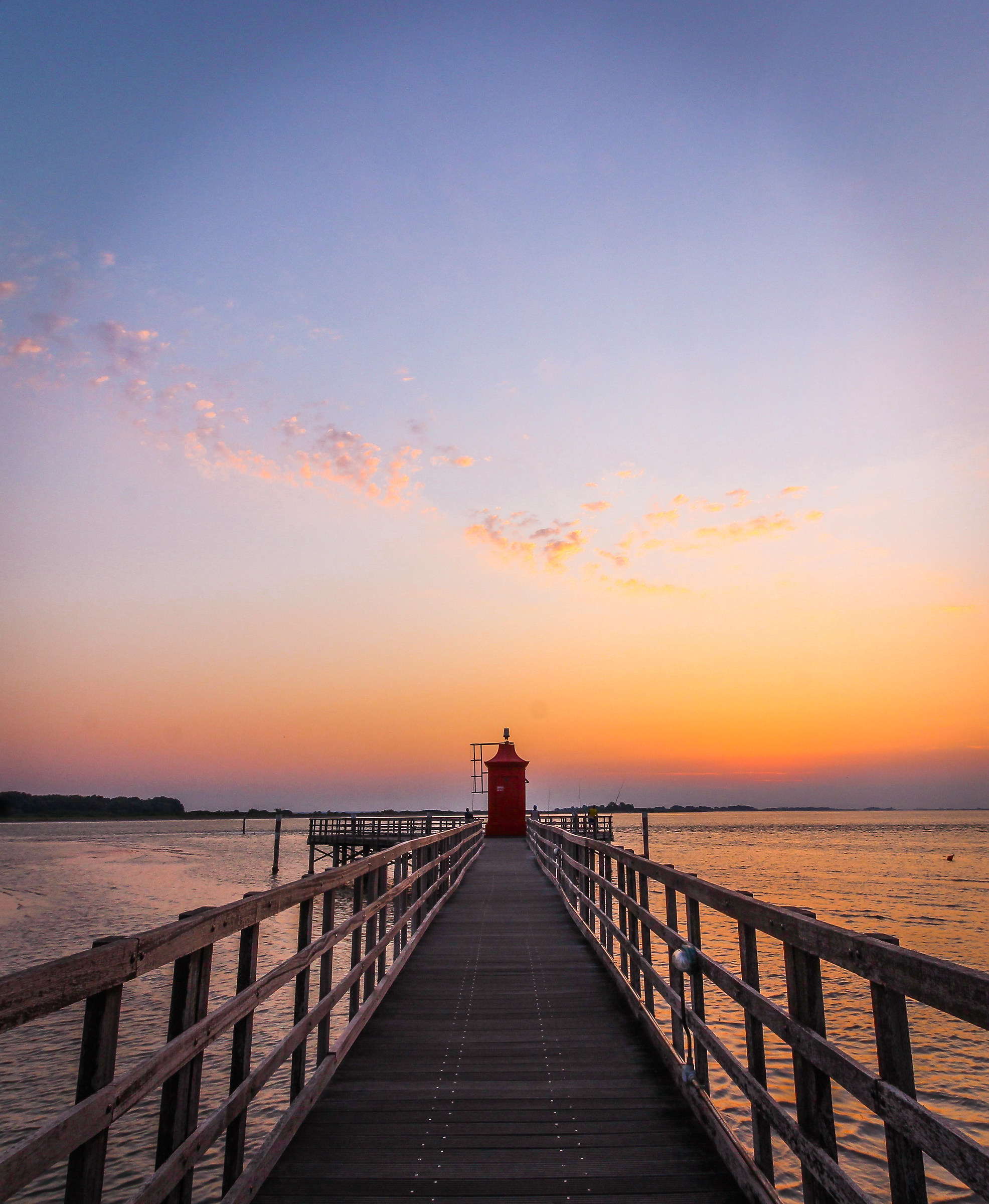Sunrise at the Red Lighthouse