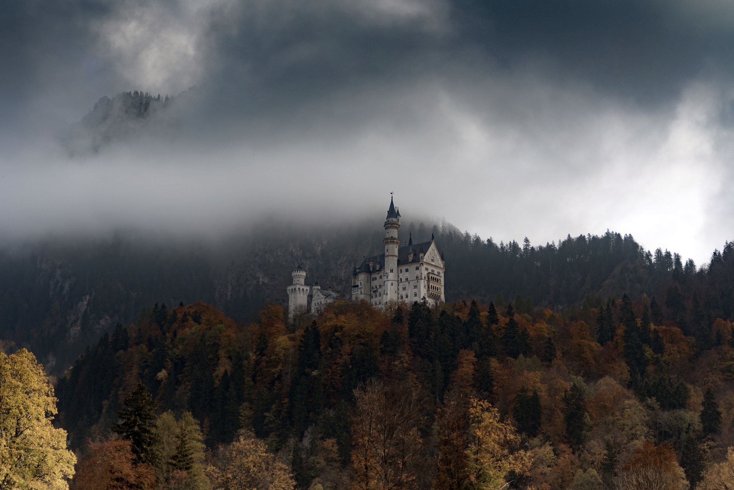 Neuschwanstein in Autumn
