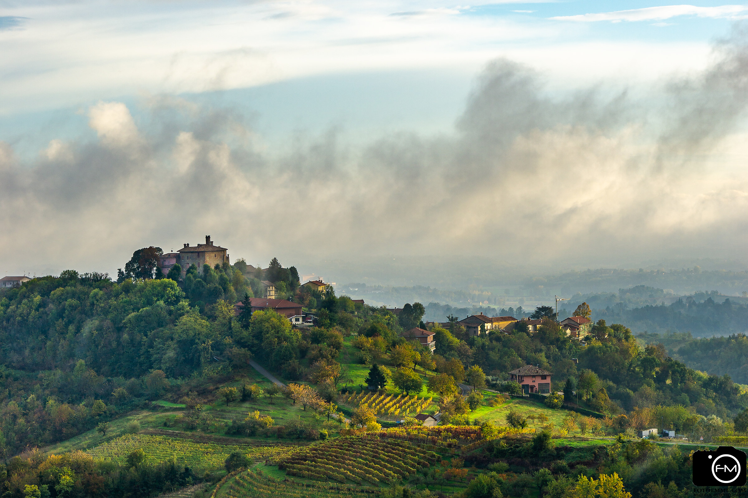 Uggiosa giornata autunnale - Pino d'asti
