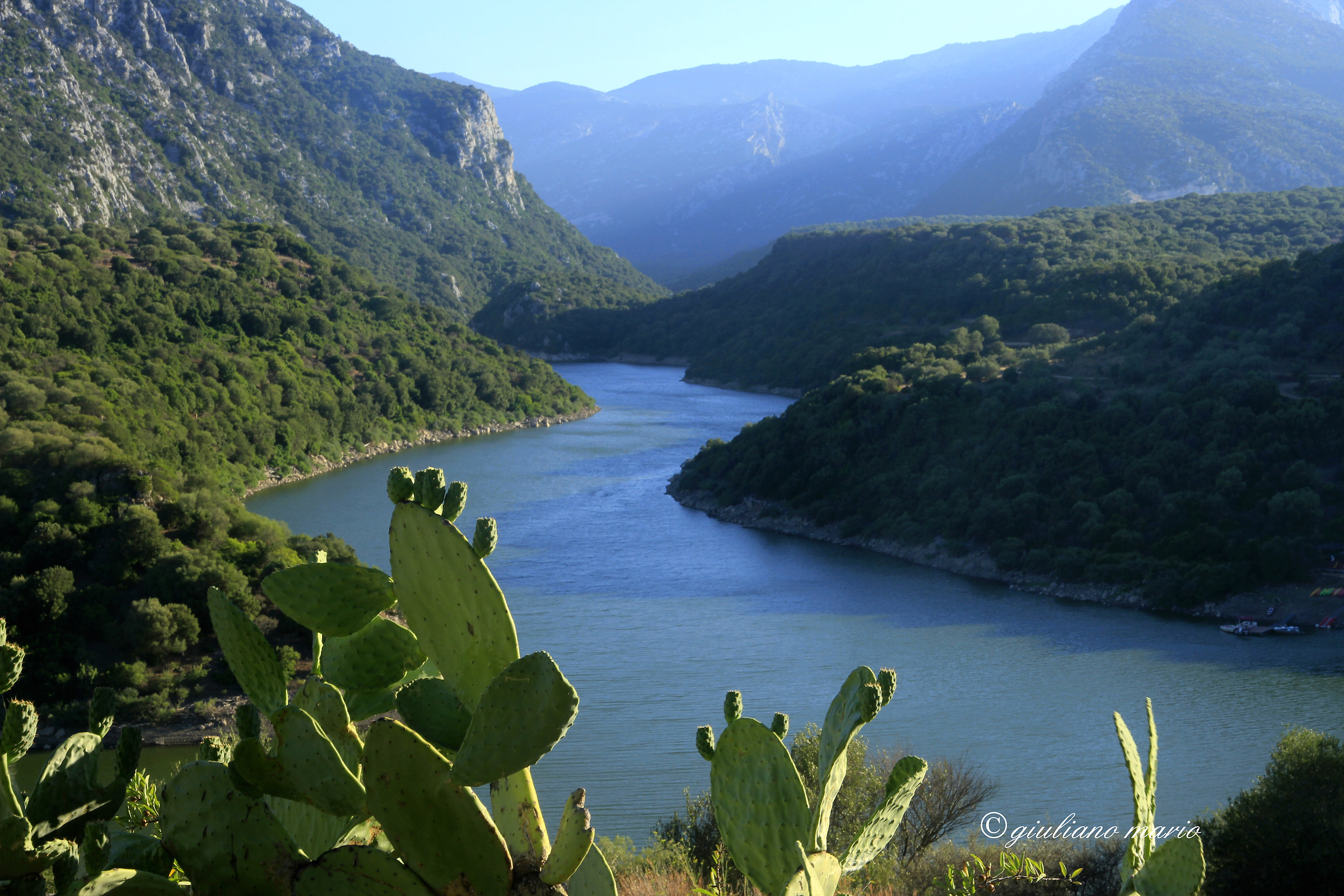 Lake Cedrino Sardinia