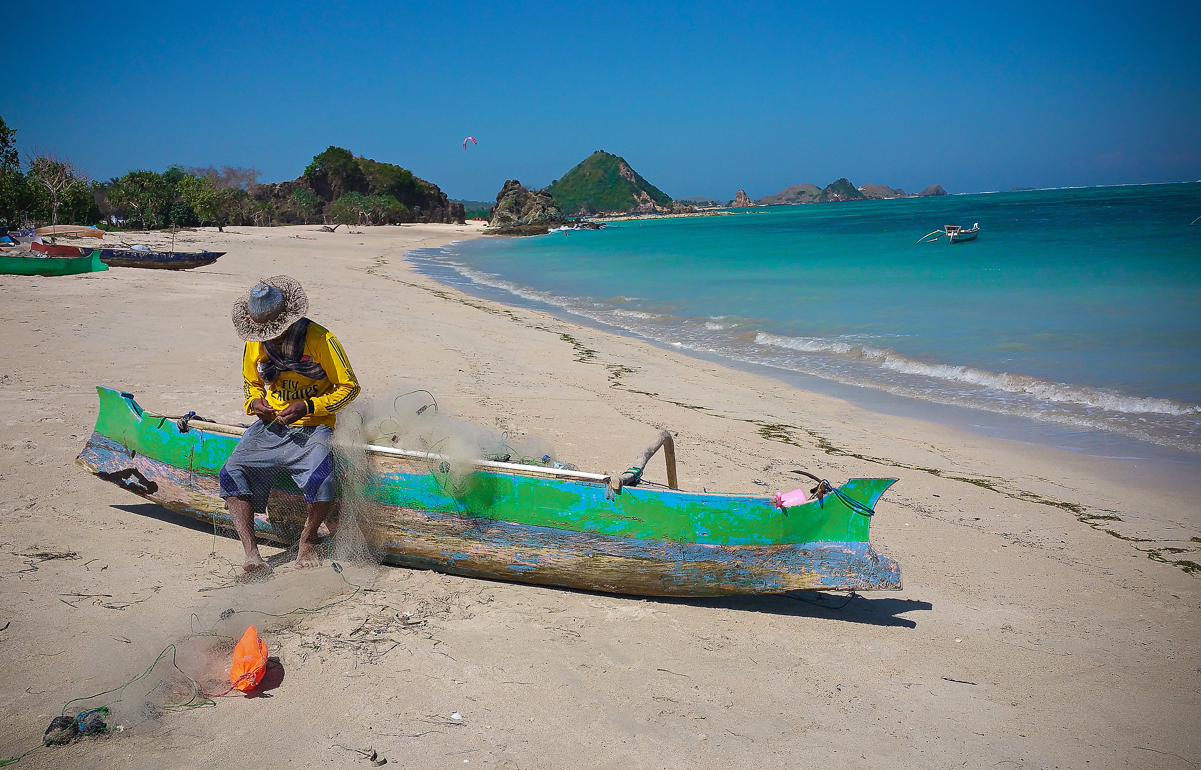 Lombok, Fisherman