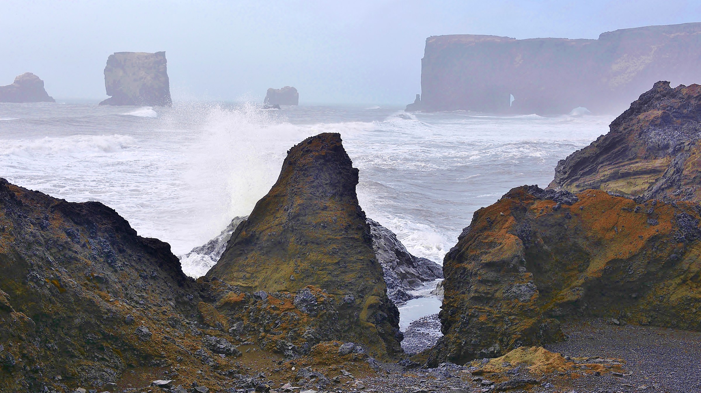 Vik i Myrdal ''La mareggiata''