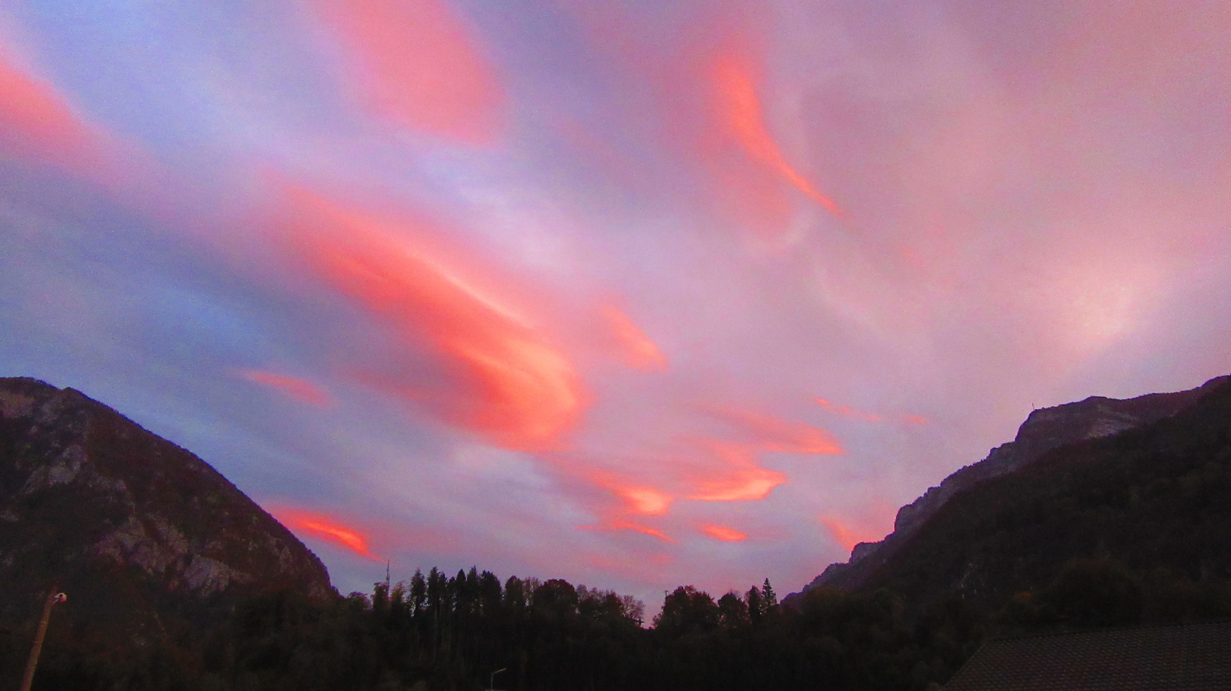 Tramonto....sopra Piazza Brembana